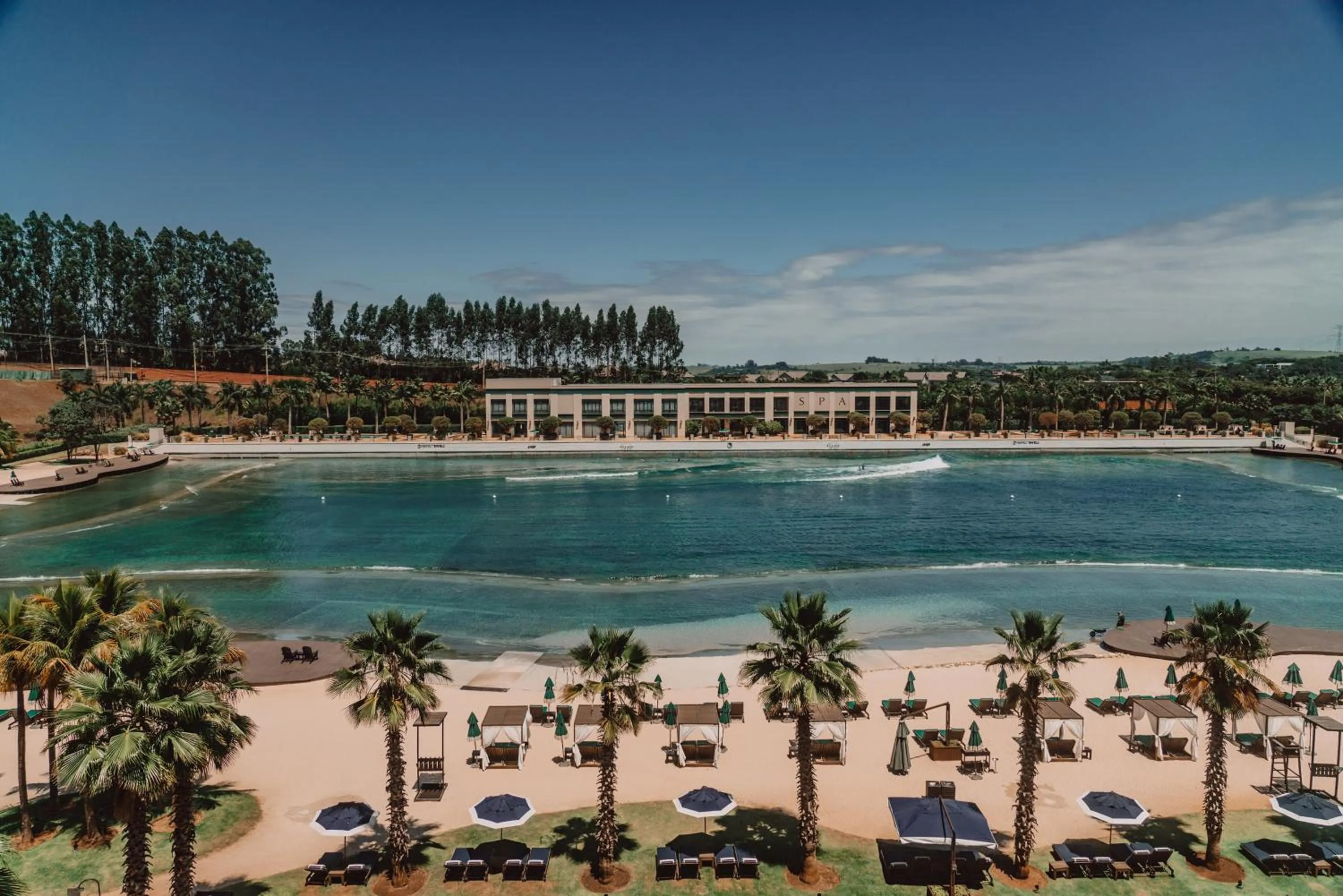 Swimming pool in Boa Vista Surf Lodge