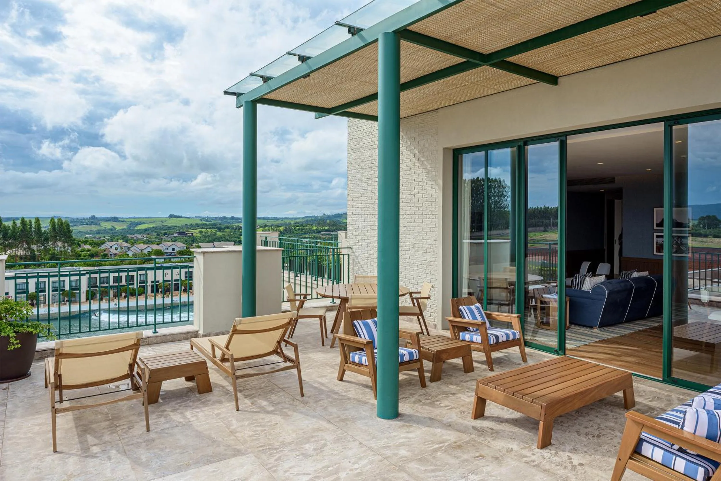 Balcony/Terrace in Boa Vista Surf Lodge