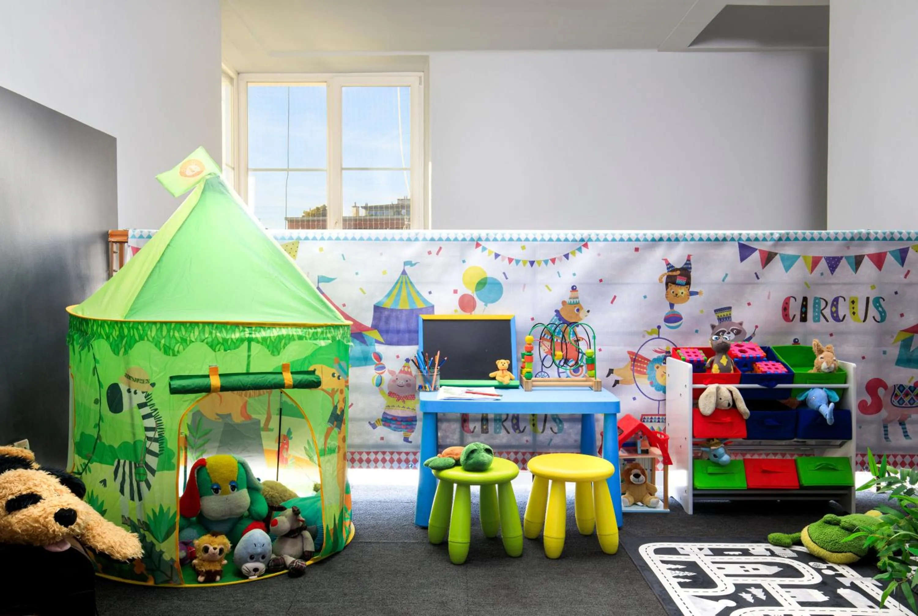 Kids's club in Freedom Hostel