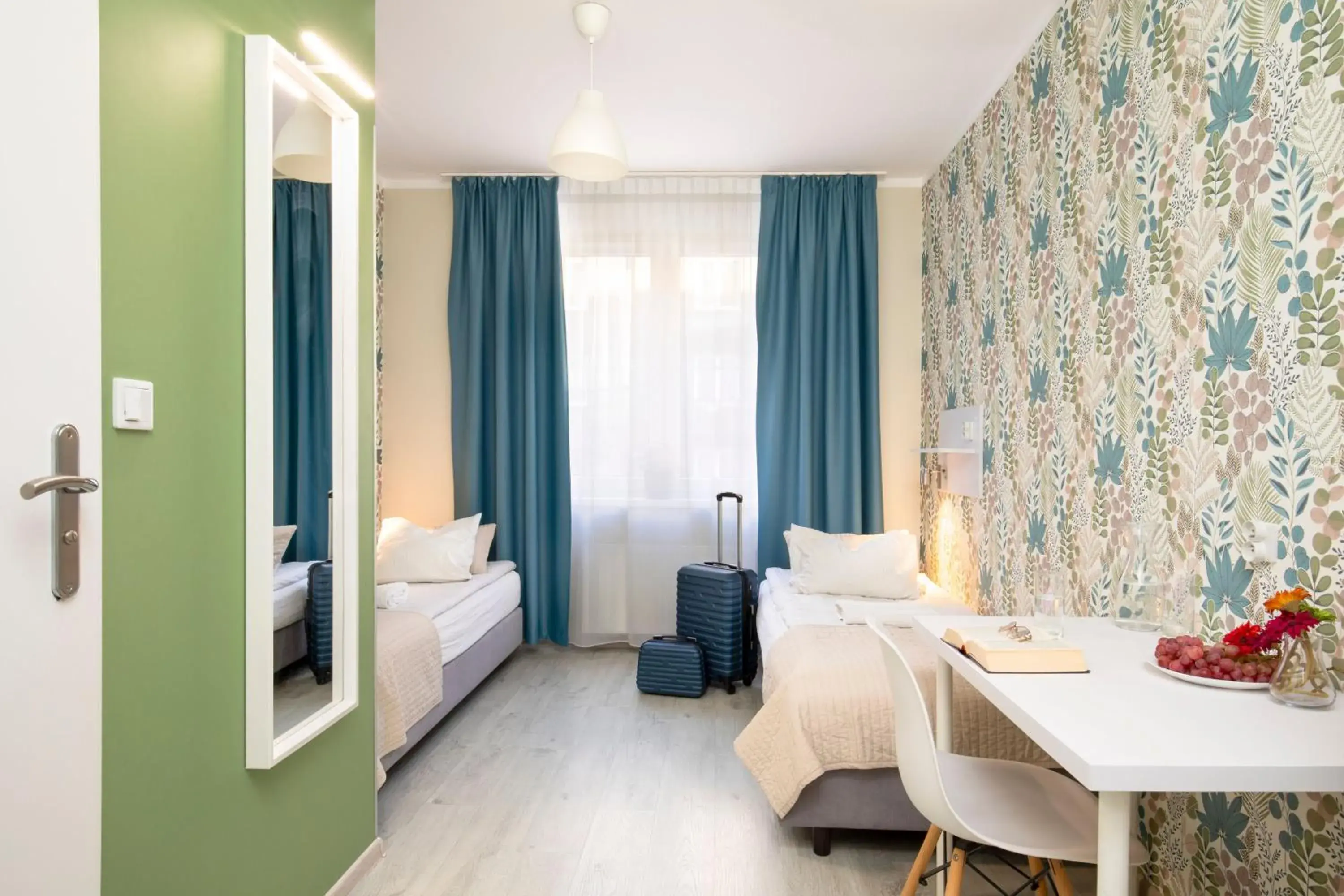 Deluxe Twin Room with Bathroom in Freedom Hostel Deluxe Twin Room with Bathroom in Freedom Hostel