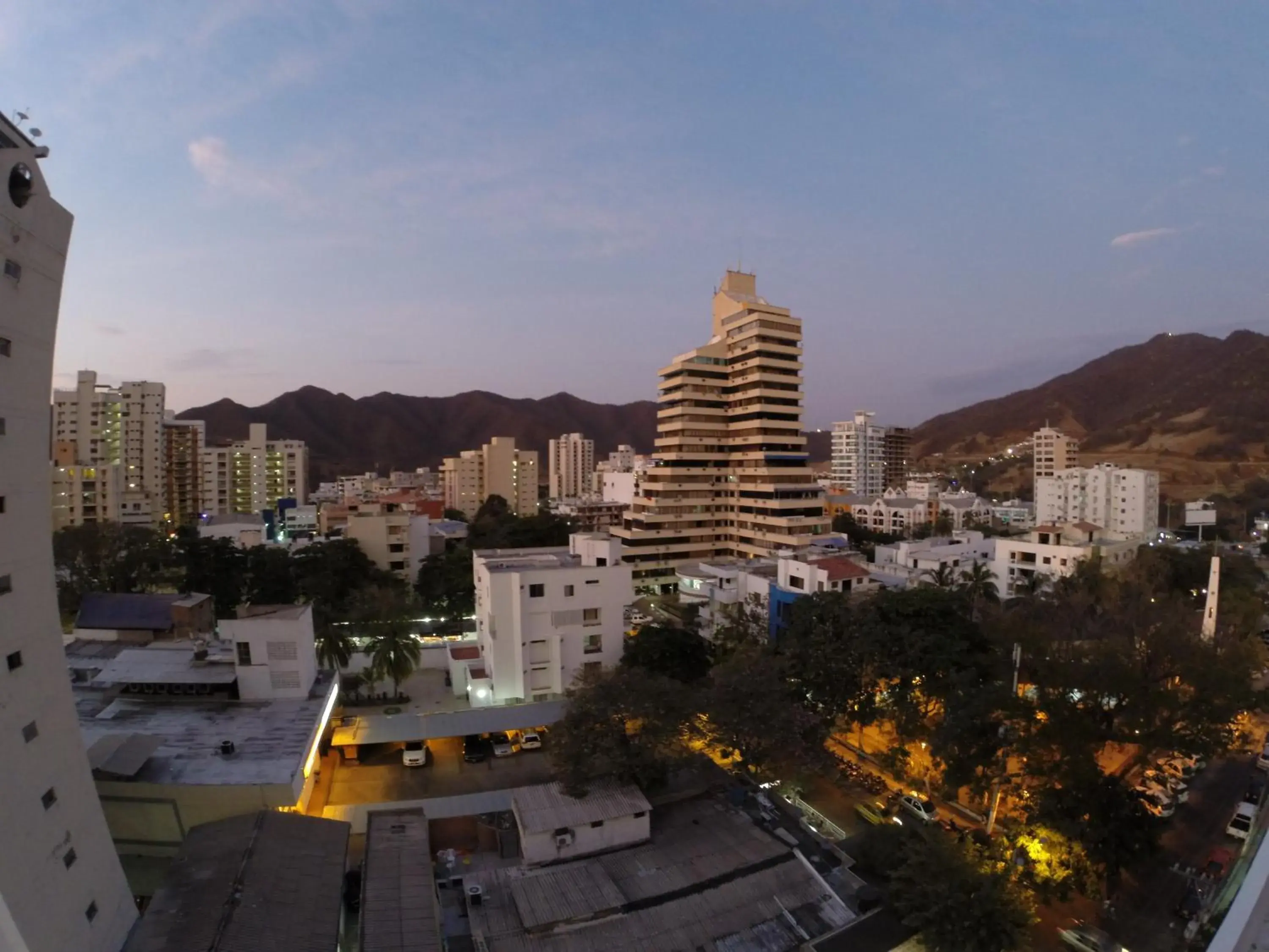 Bird's eye view in Del Mar Hotel Bird's eye view in Del Mar Hotel