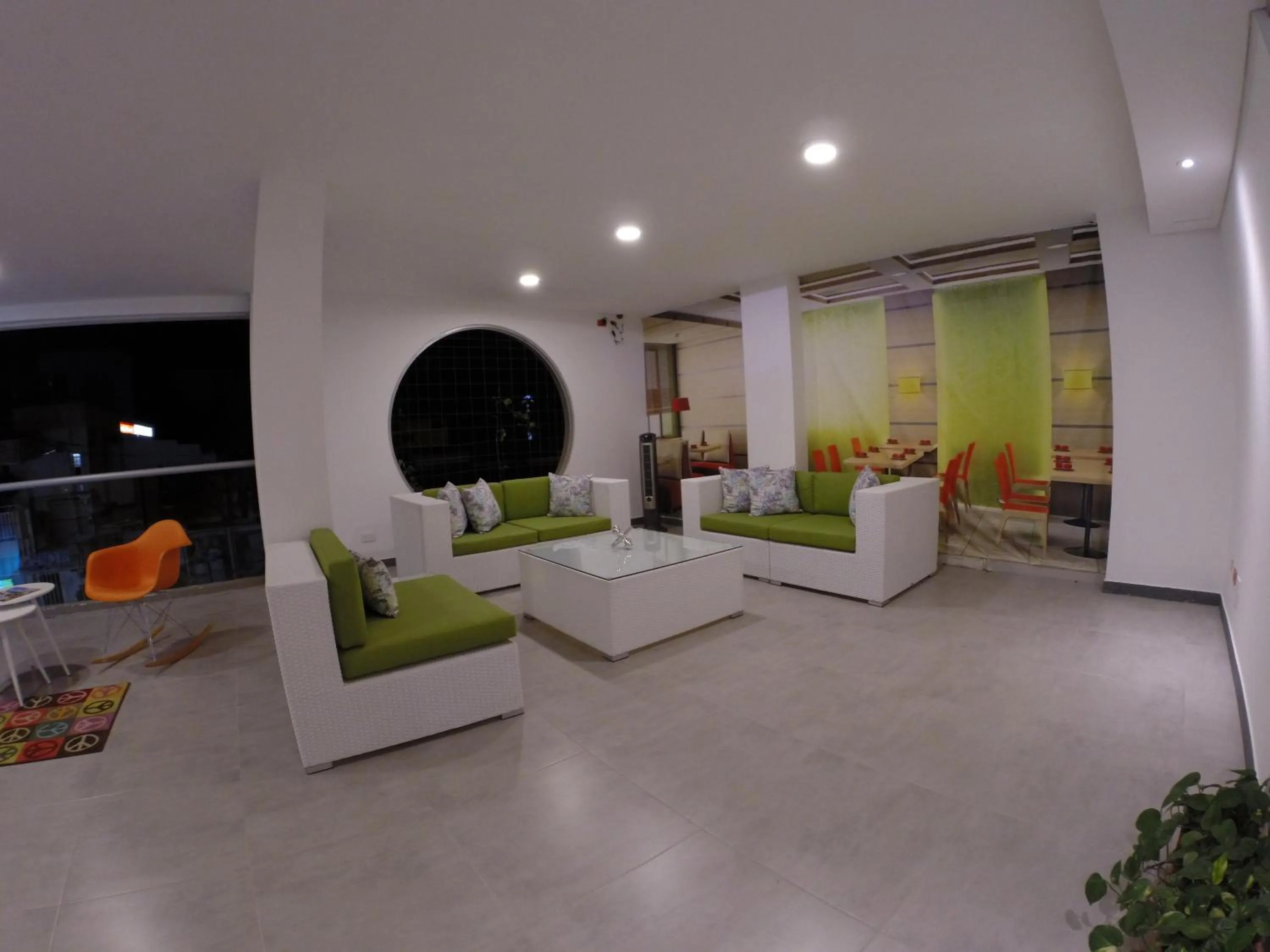 Living room in Del Mar Hotel