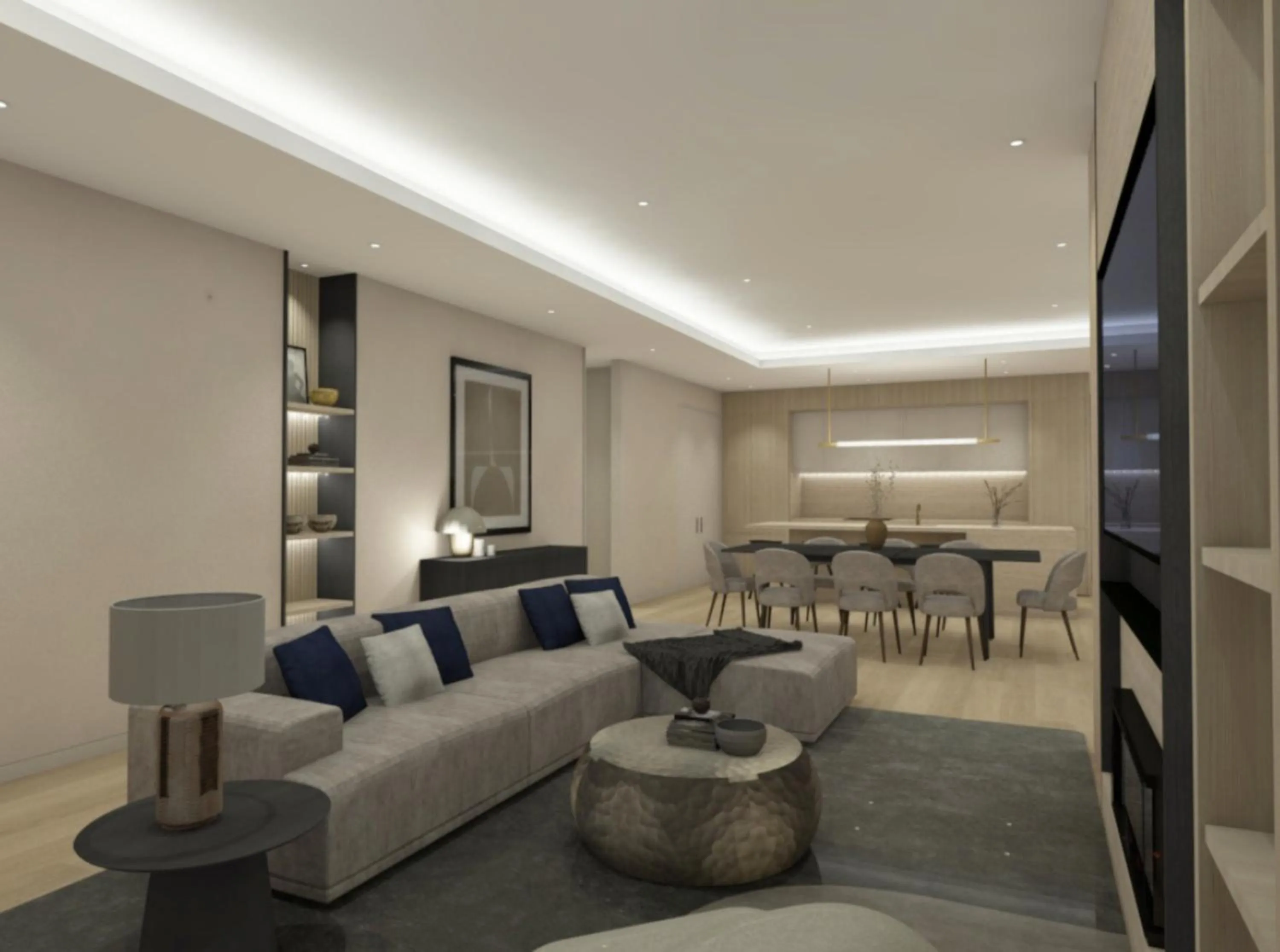 Communal lounge/ TV room in Maxim Hotel - Auckland