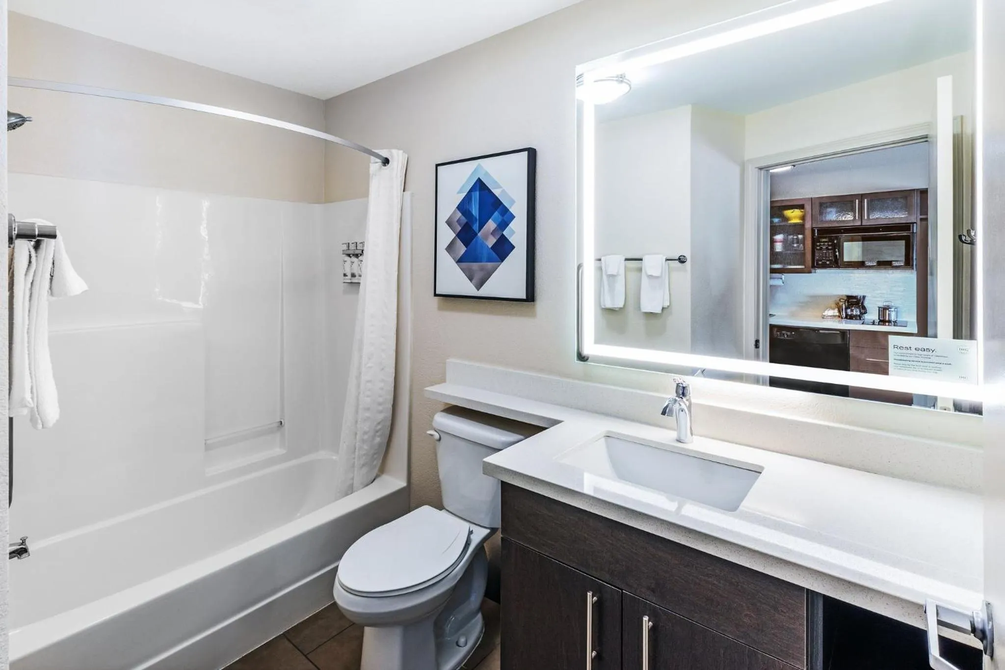 Photo of the whole room in Candlewood Suites - Topeka West by IHG