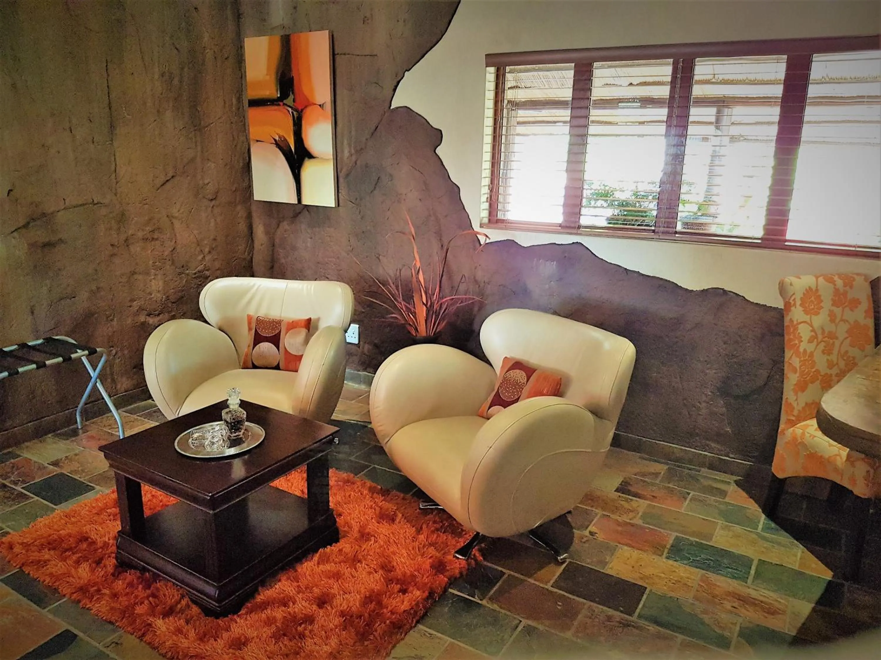 Living room in 61 On Ireland Guest House and Conferencing