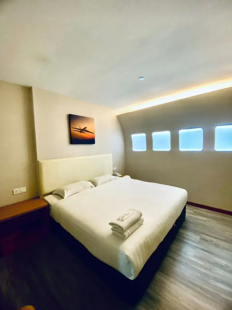 Bed in Sri Langit Hotel KLIA, KLIA 2 & F1 Bed in Sri Langit Hotel KLIA, KLIA 2 & F1