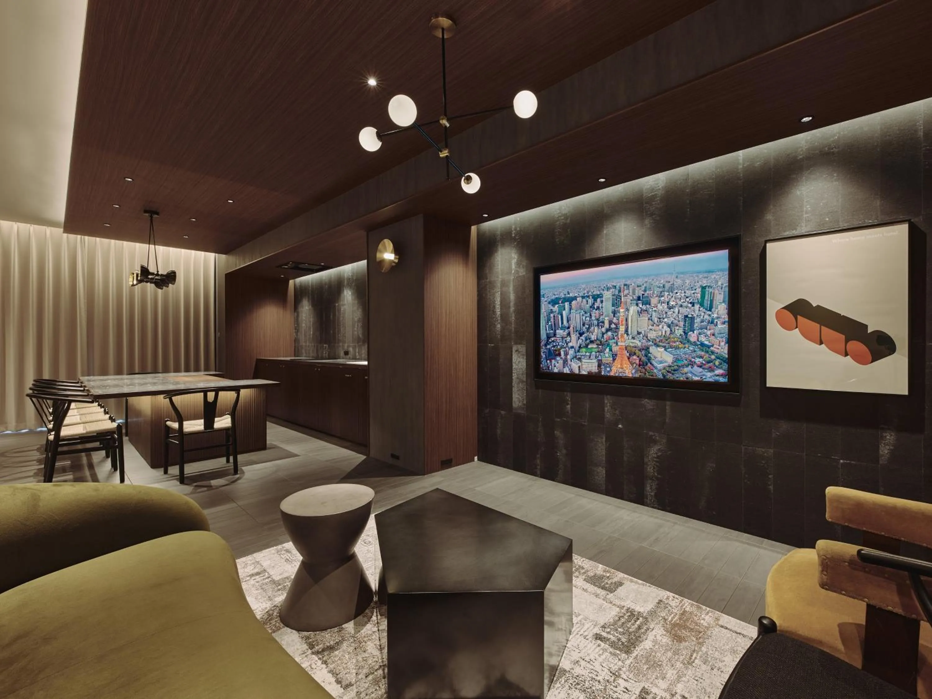 Living room in illi Gran Azabujuban