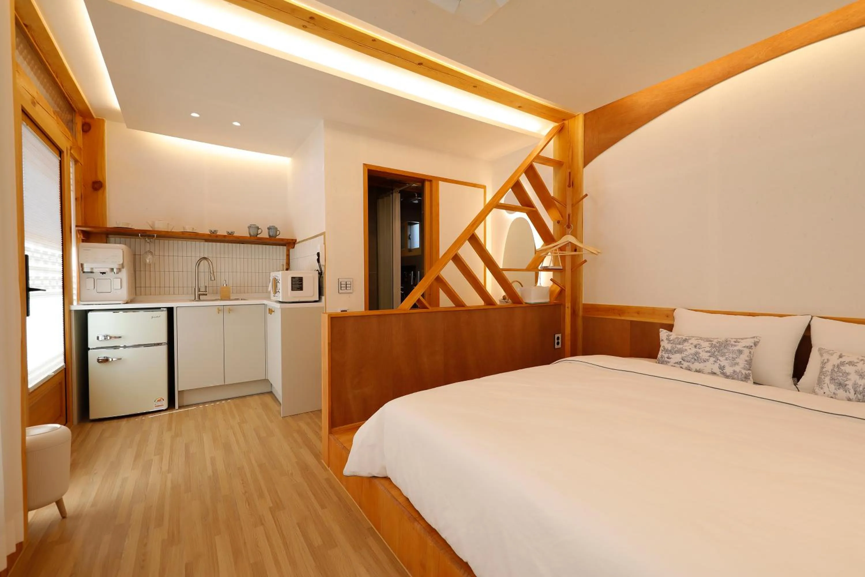 Bedroom, Bed in Hanok stay Mokhyang