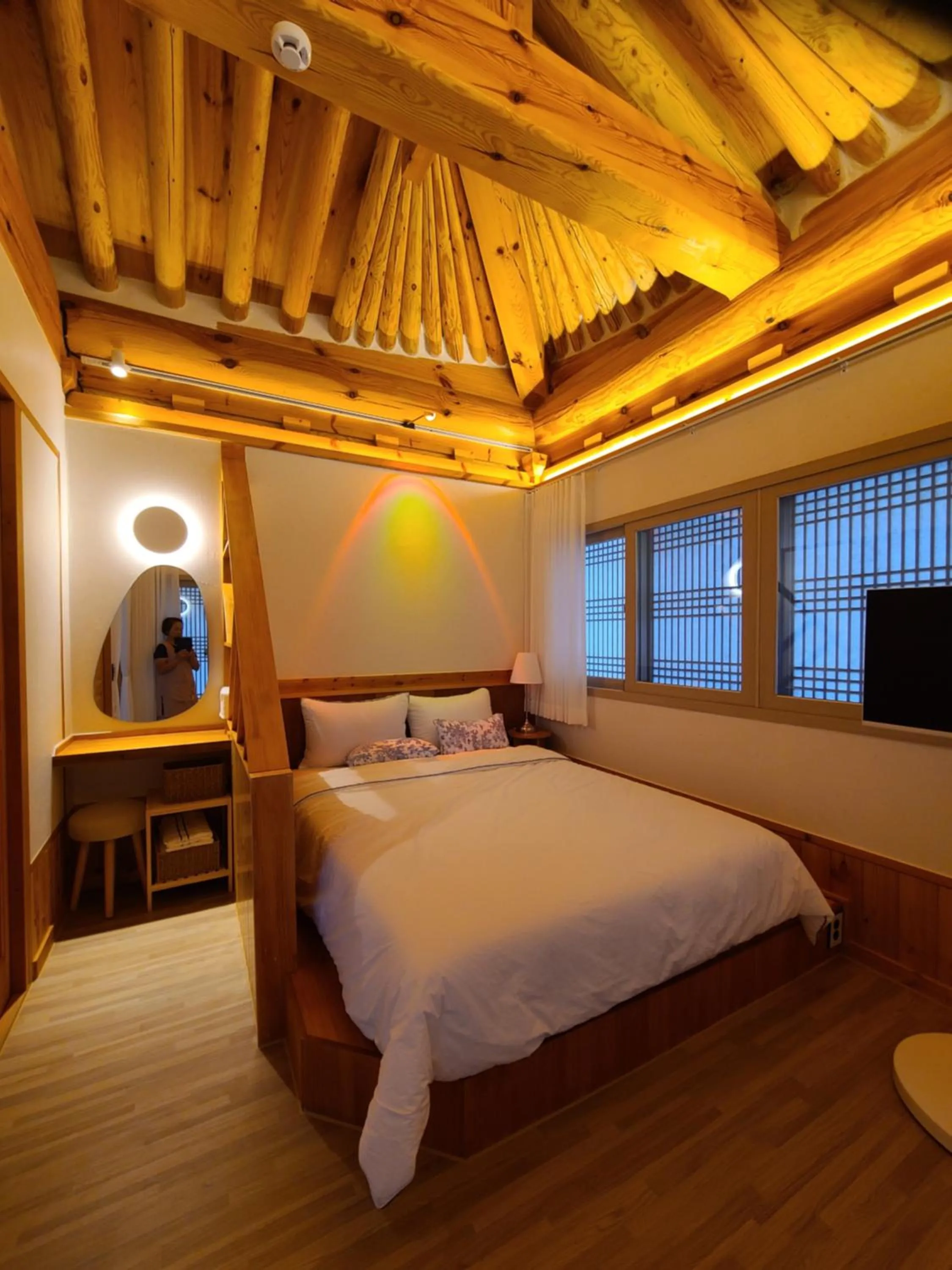 Bedroom, Bed in Hanok stay Mokhyang