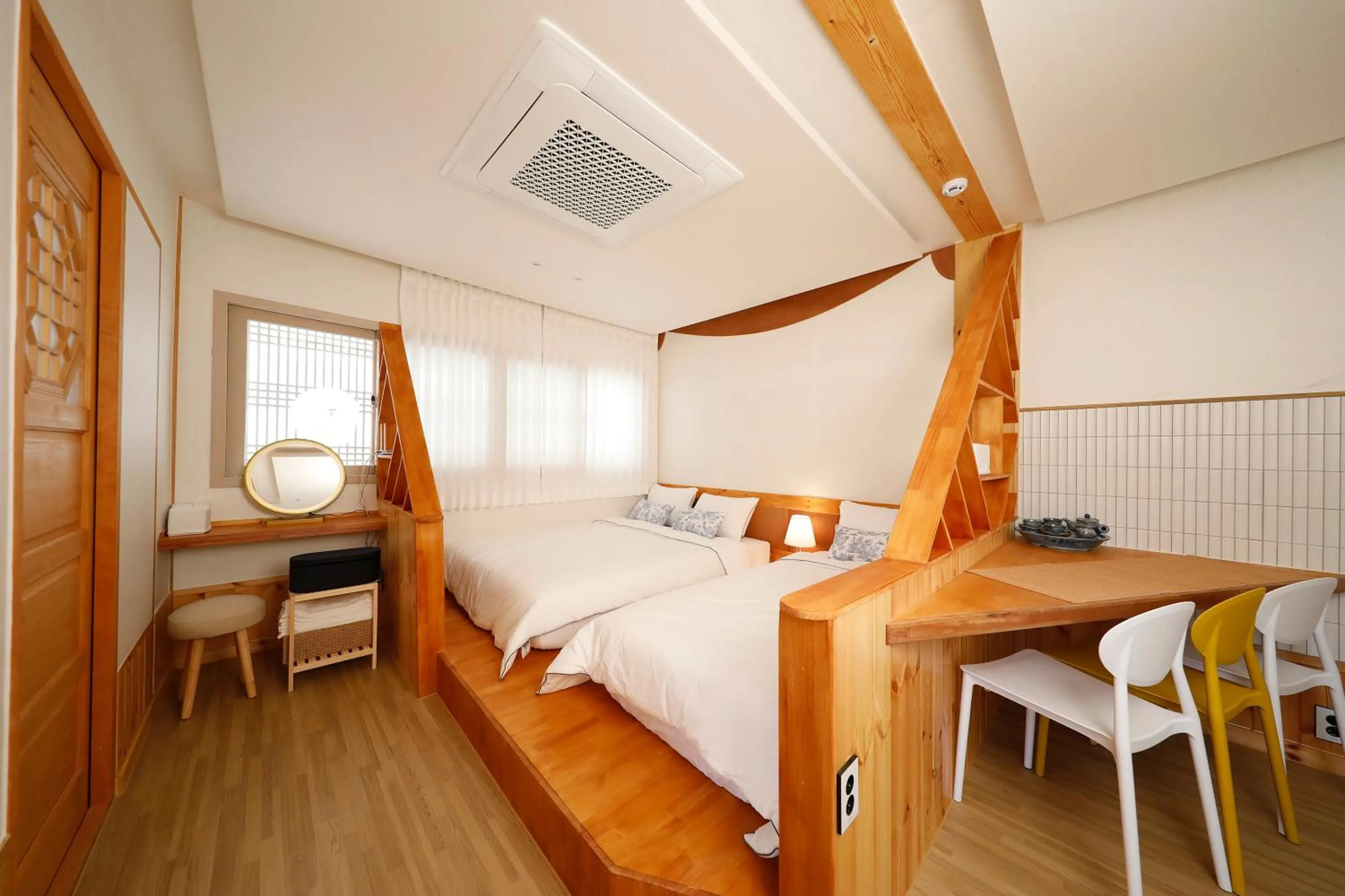 Bedroom, Bed in Hanok stay Mokhyang