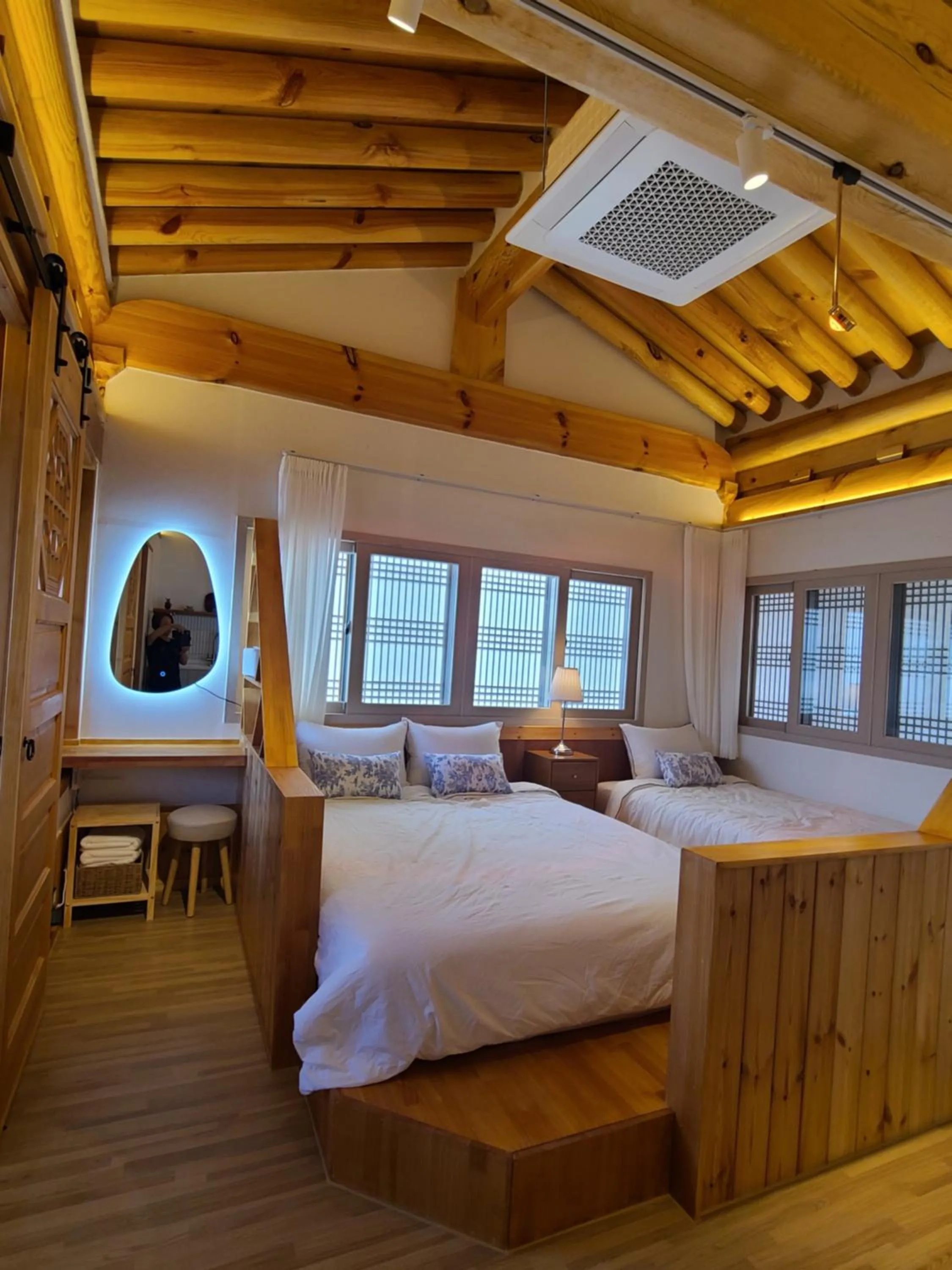 Bedroom, Bed in Hanok stay Mokhyang