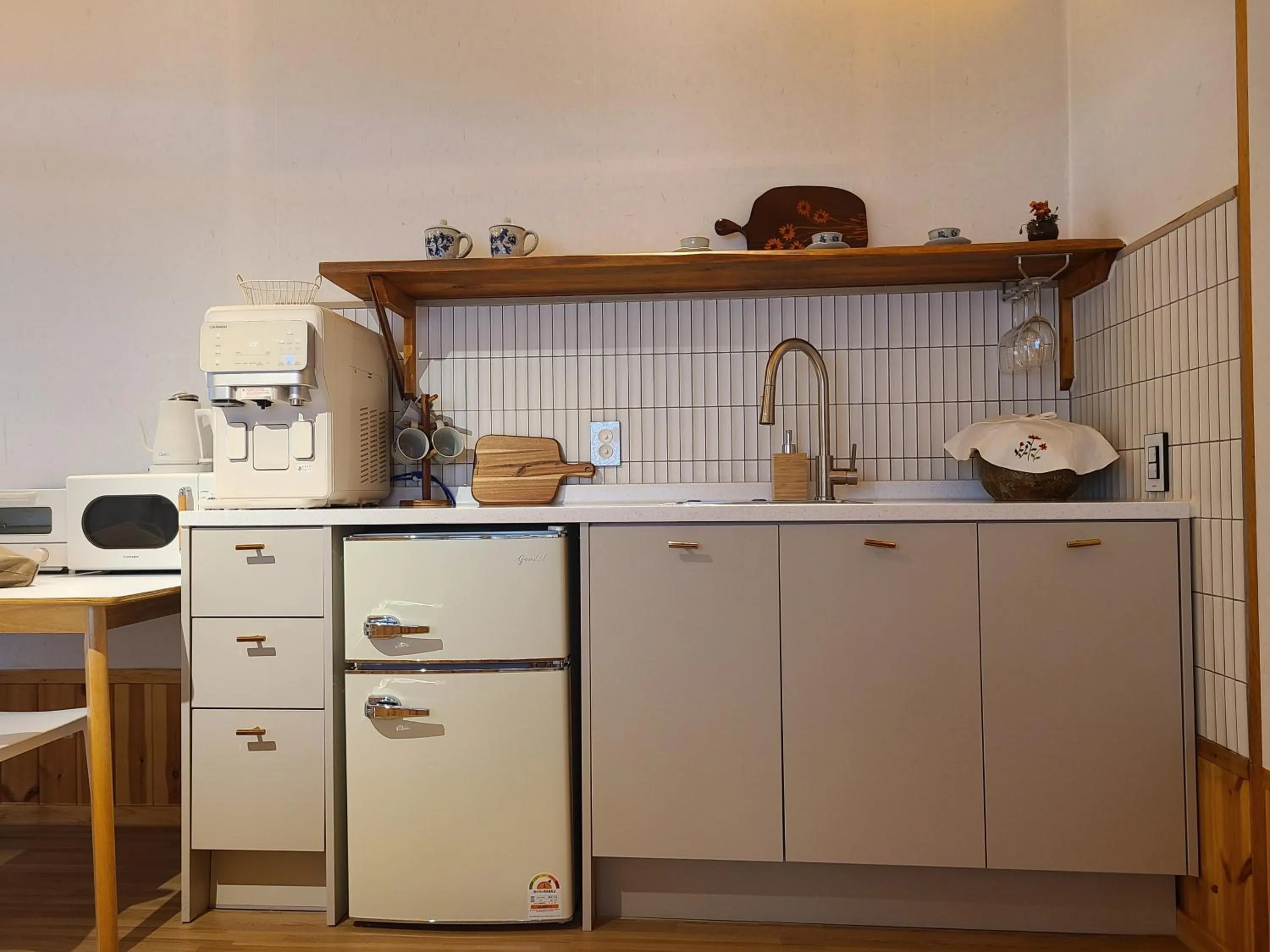 Kitchen or kitchenette in Hanok stay Mokhyang