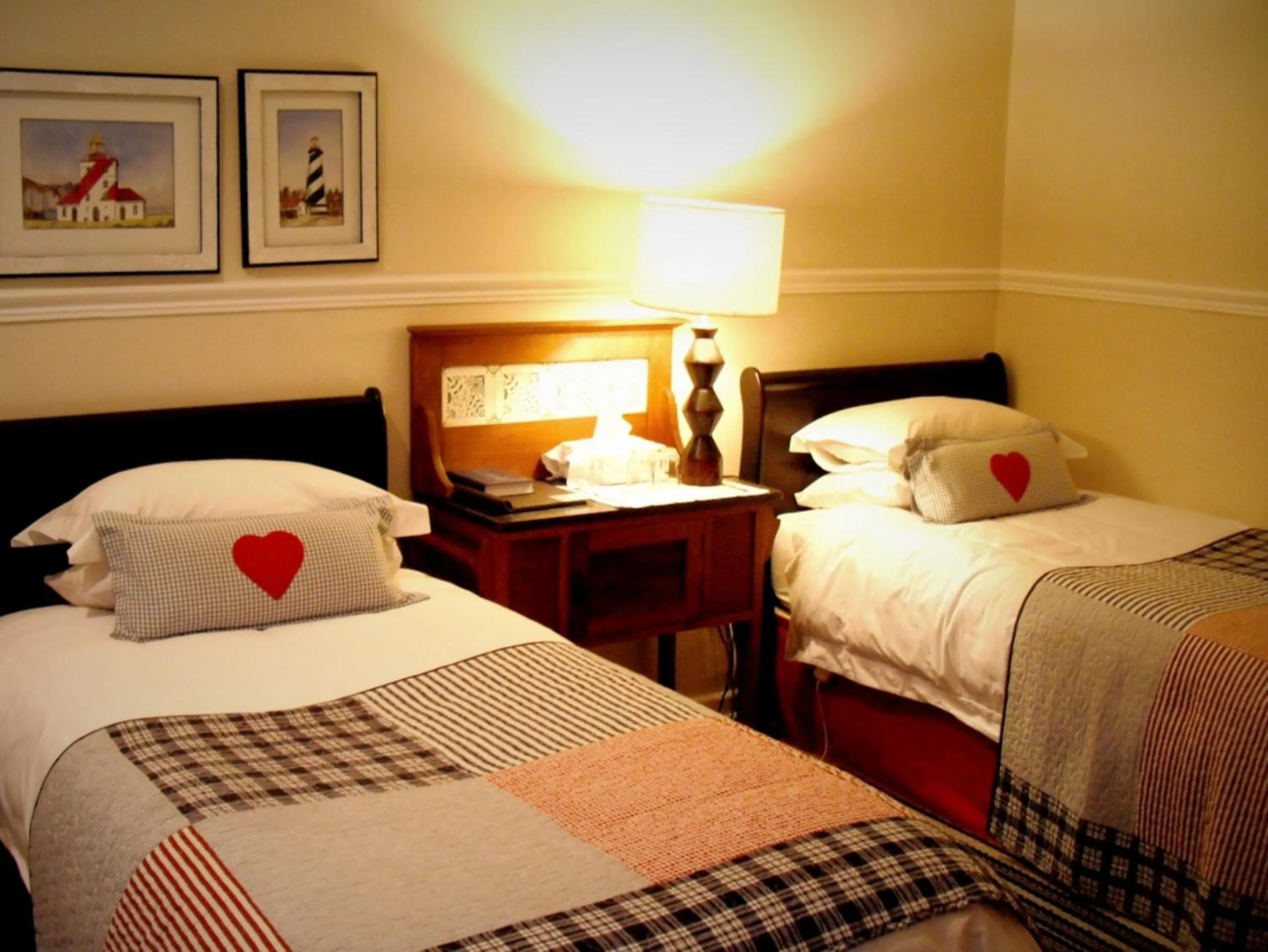 Bed in The Lighthouse Guesthouse