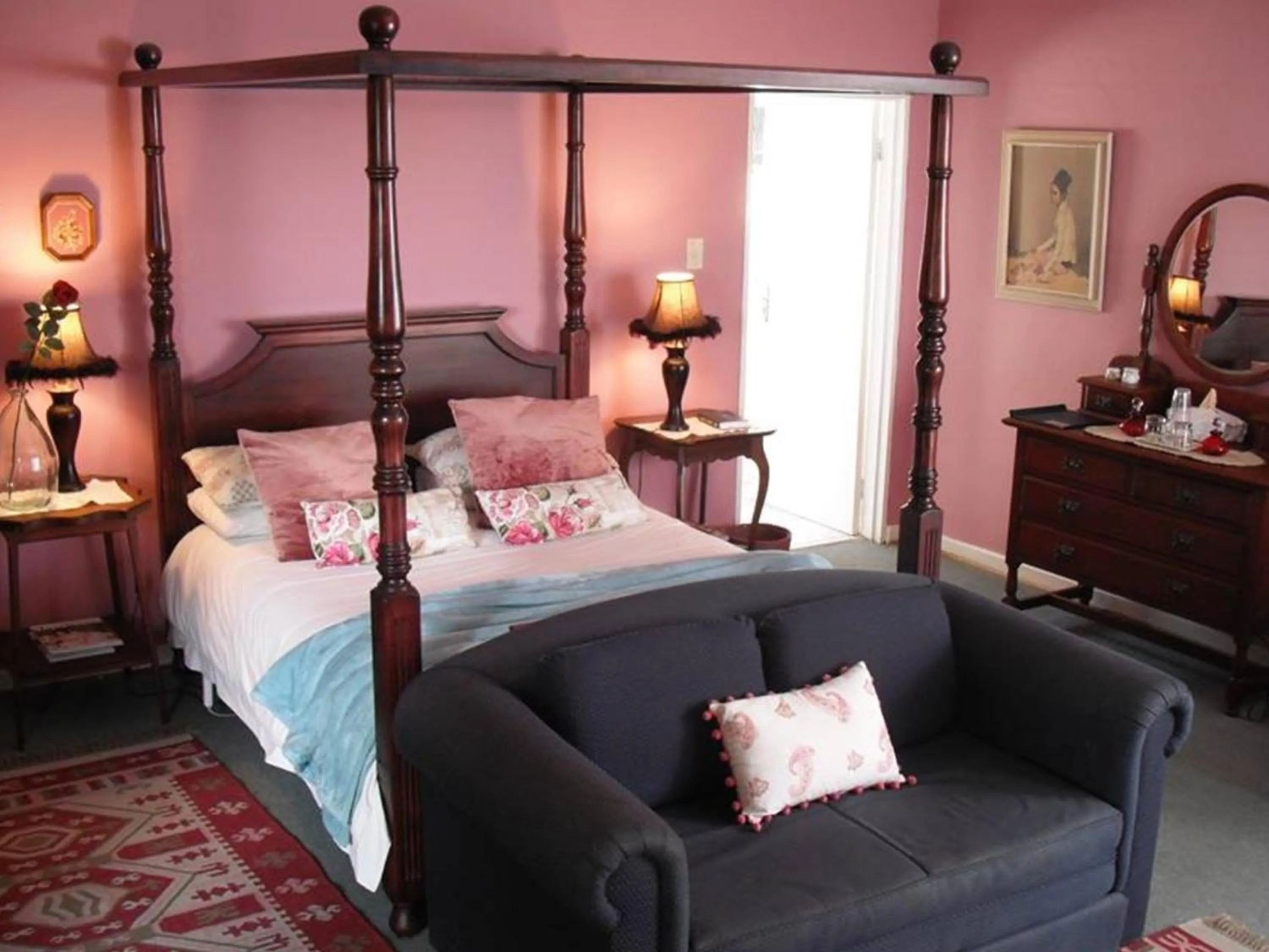 Bed in The Lighthouse Guesthouse