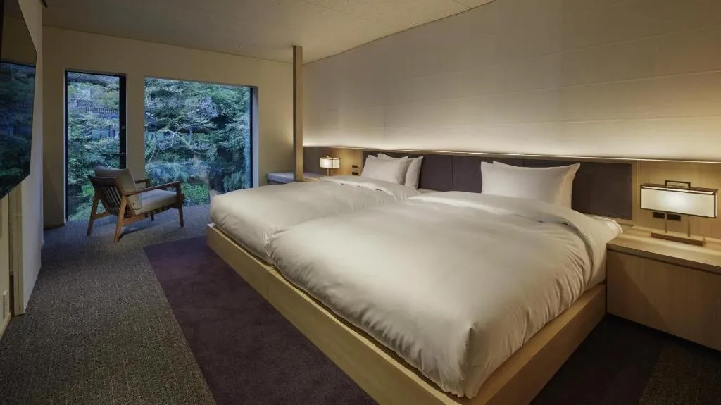 Bed in Myoken Ishiharaso