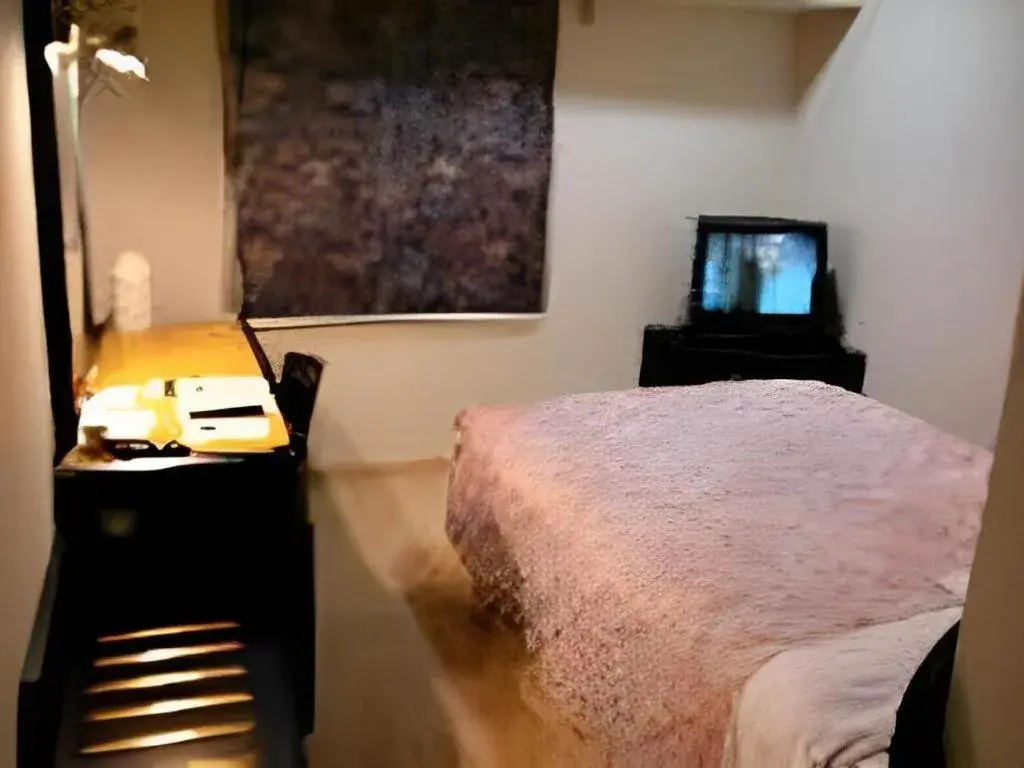 Bed in Matsuyama City Hotel Bed in Matsuyama City Hotel