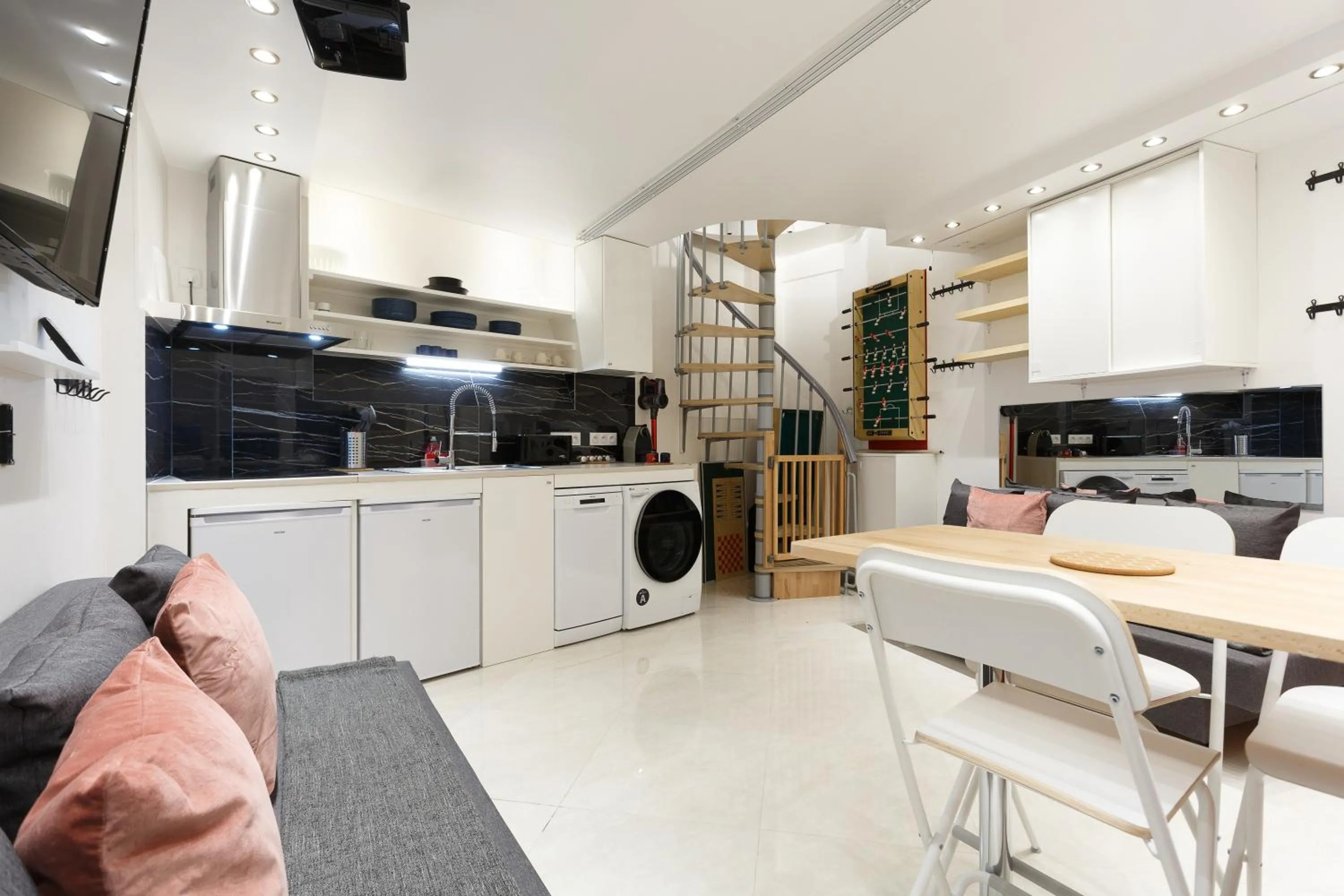 Kitchen or kitchenette in Appartement Petits Champs II