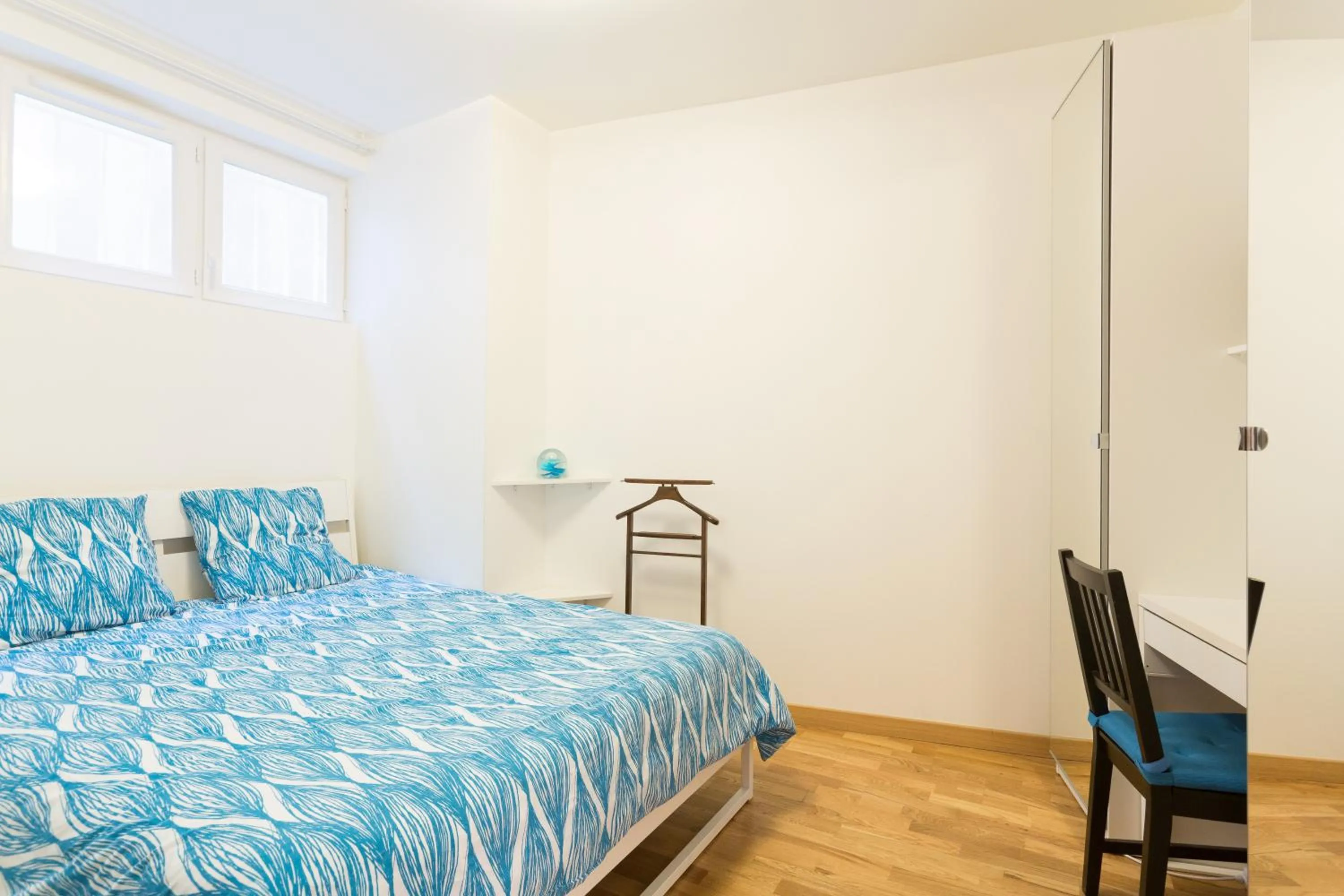 Seating area, Bed in Appartement Petits Champs II
