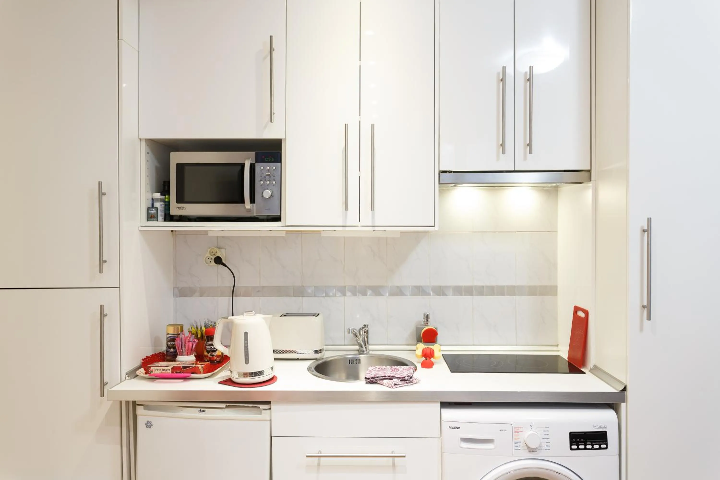 Kitchen or kitchenette in Appartement Petits Champs II