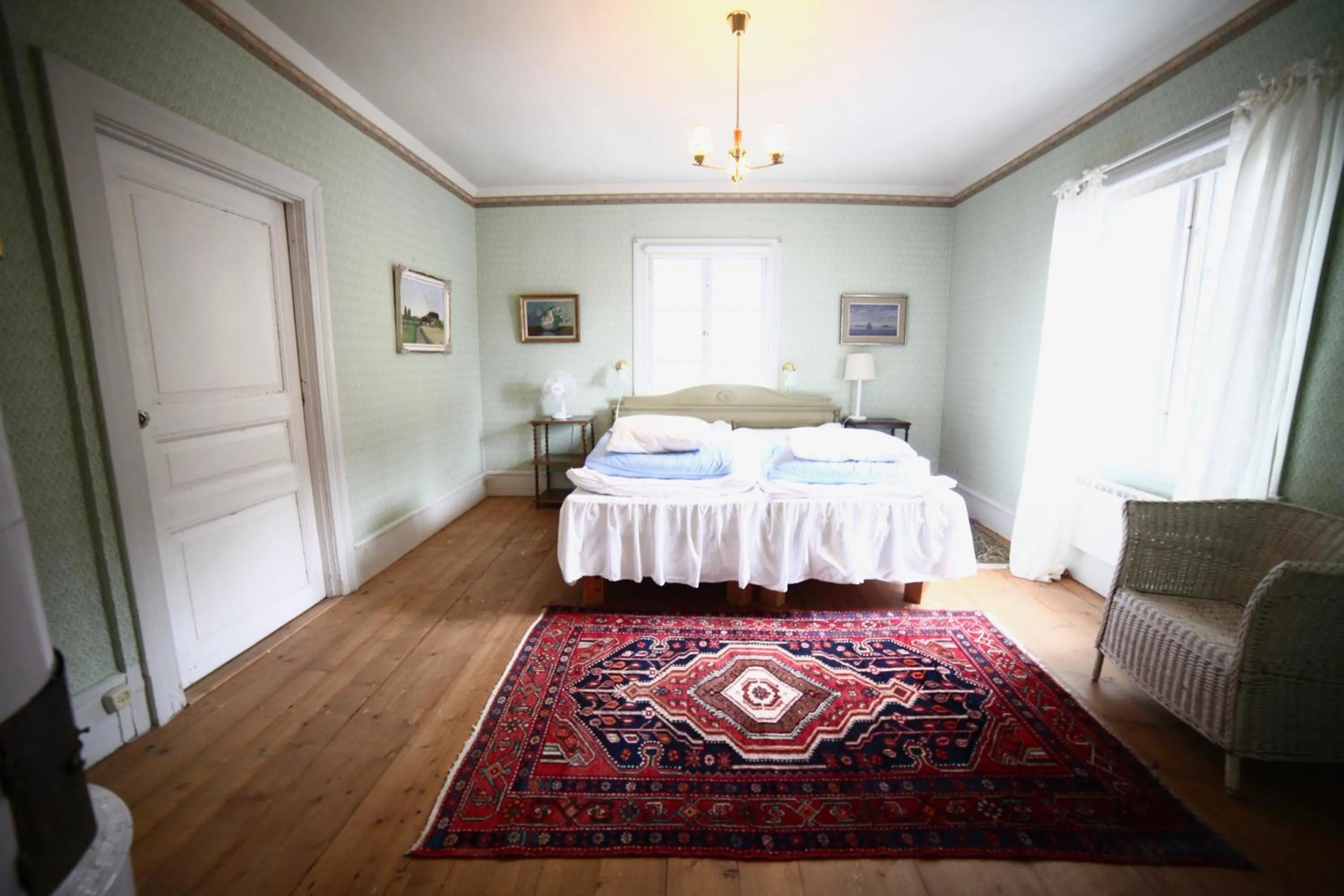 Photo of the whole room, Bed in Prästgatanett Apartments
