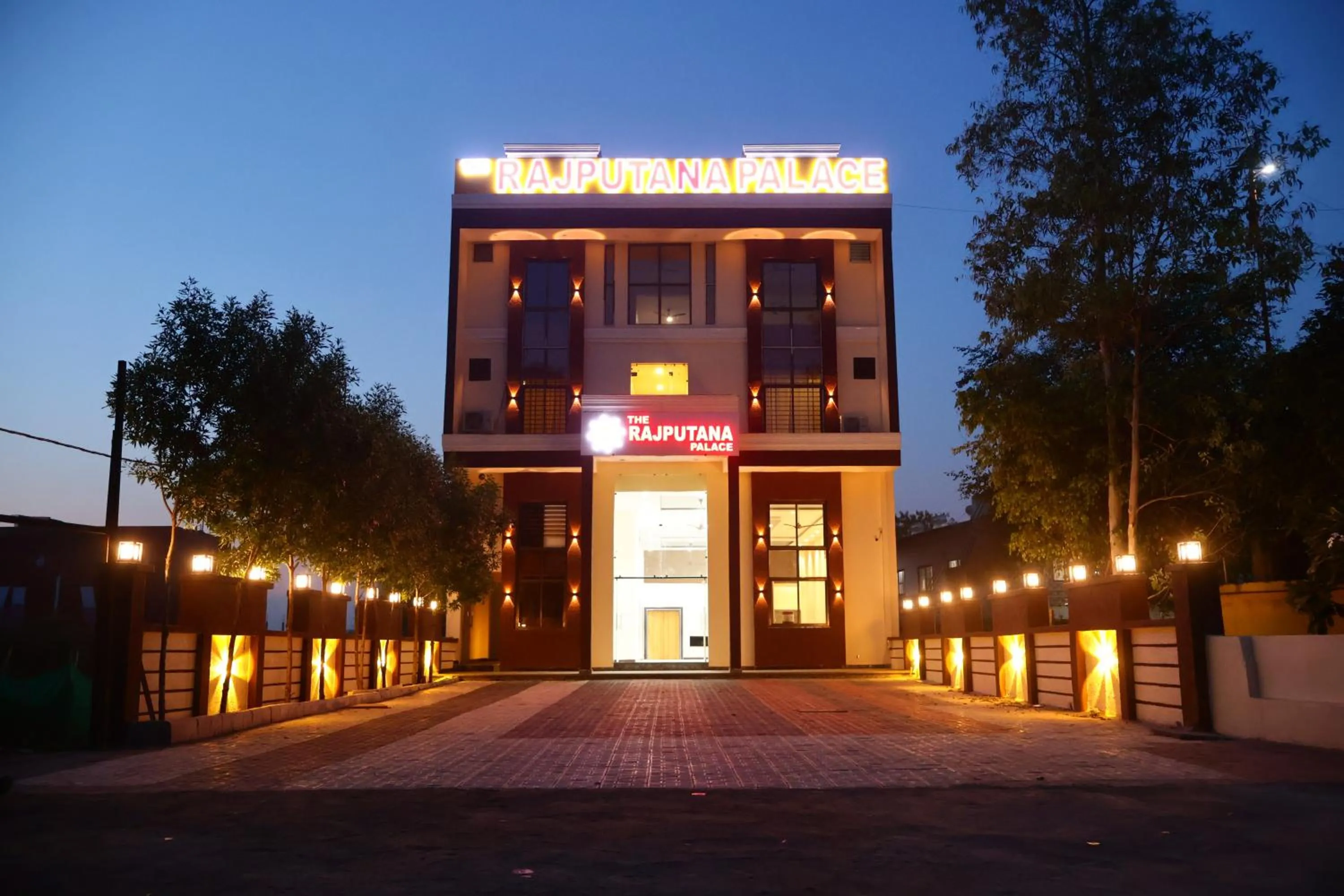 Property building in The Rajputana Palace