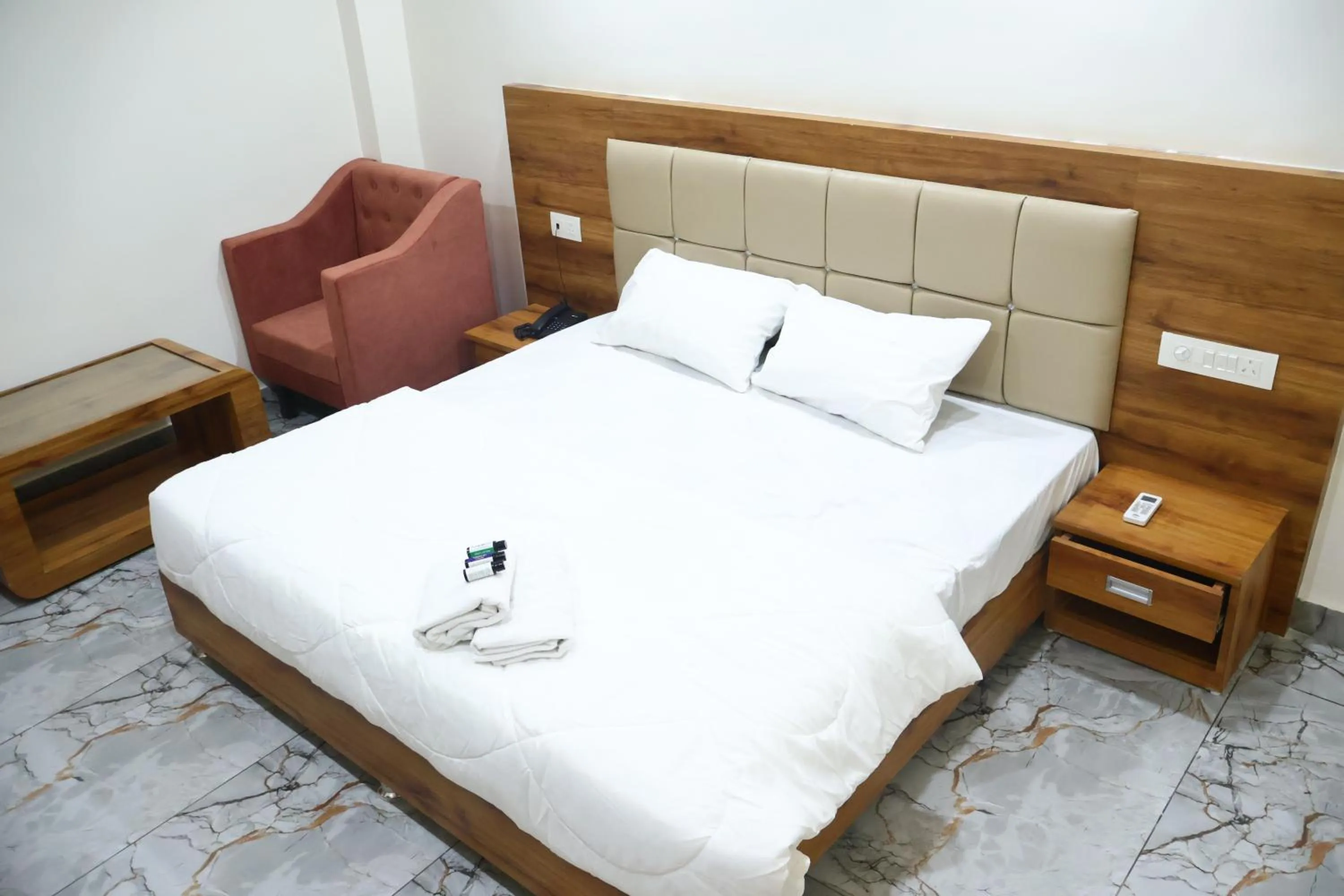 Bed in The Rajputana Palace