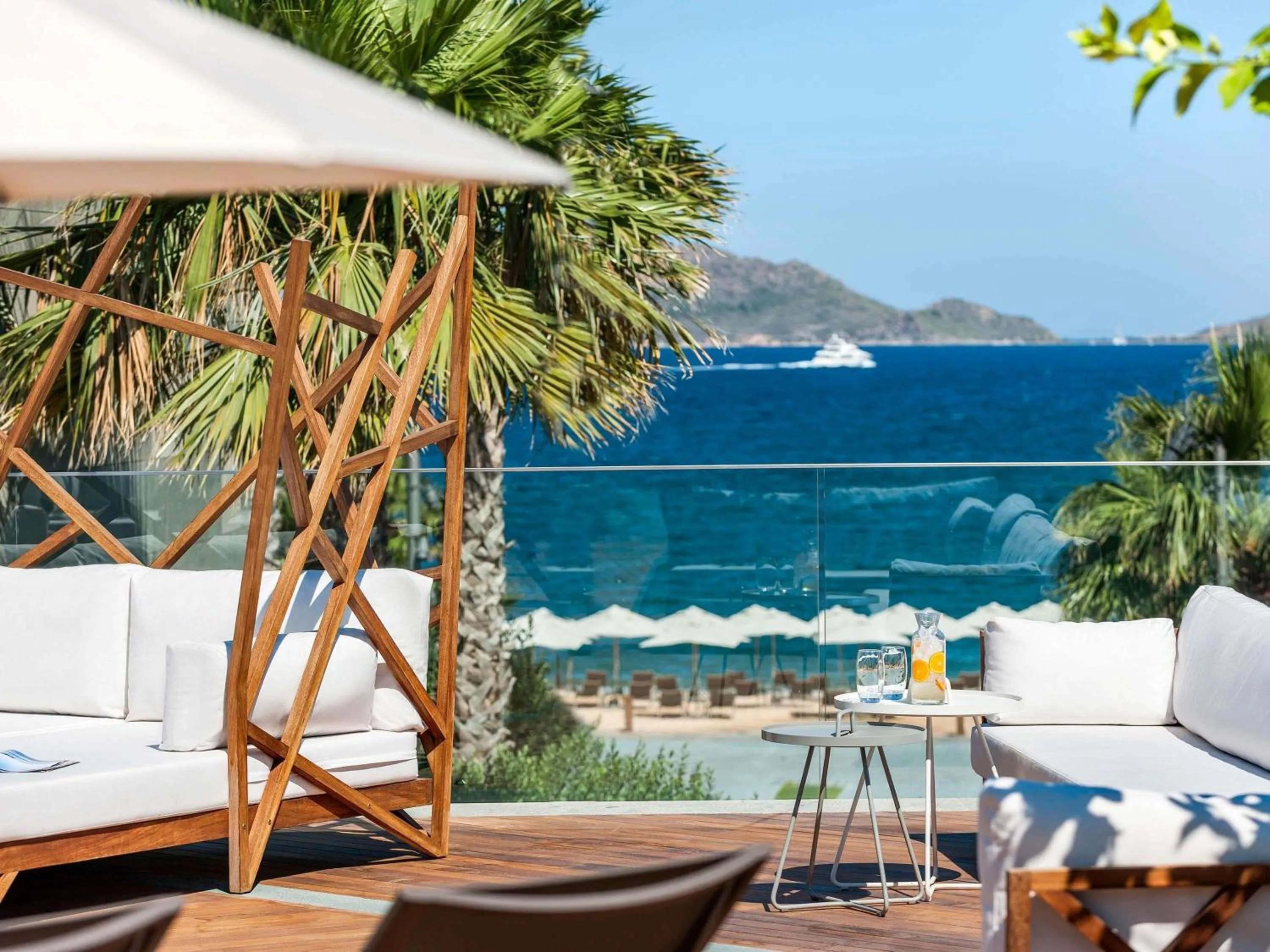 Pool view in Swissôtel Resort Bodrum Beach