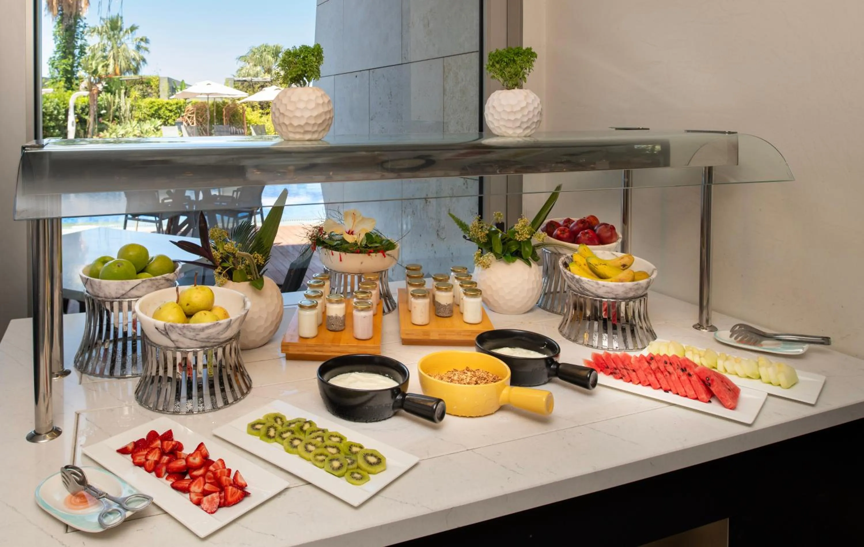 Breakfast in Swissôtel Resort Bodrum Beach