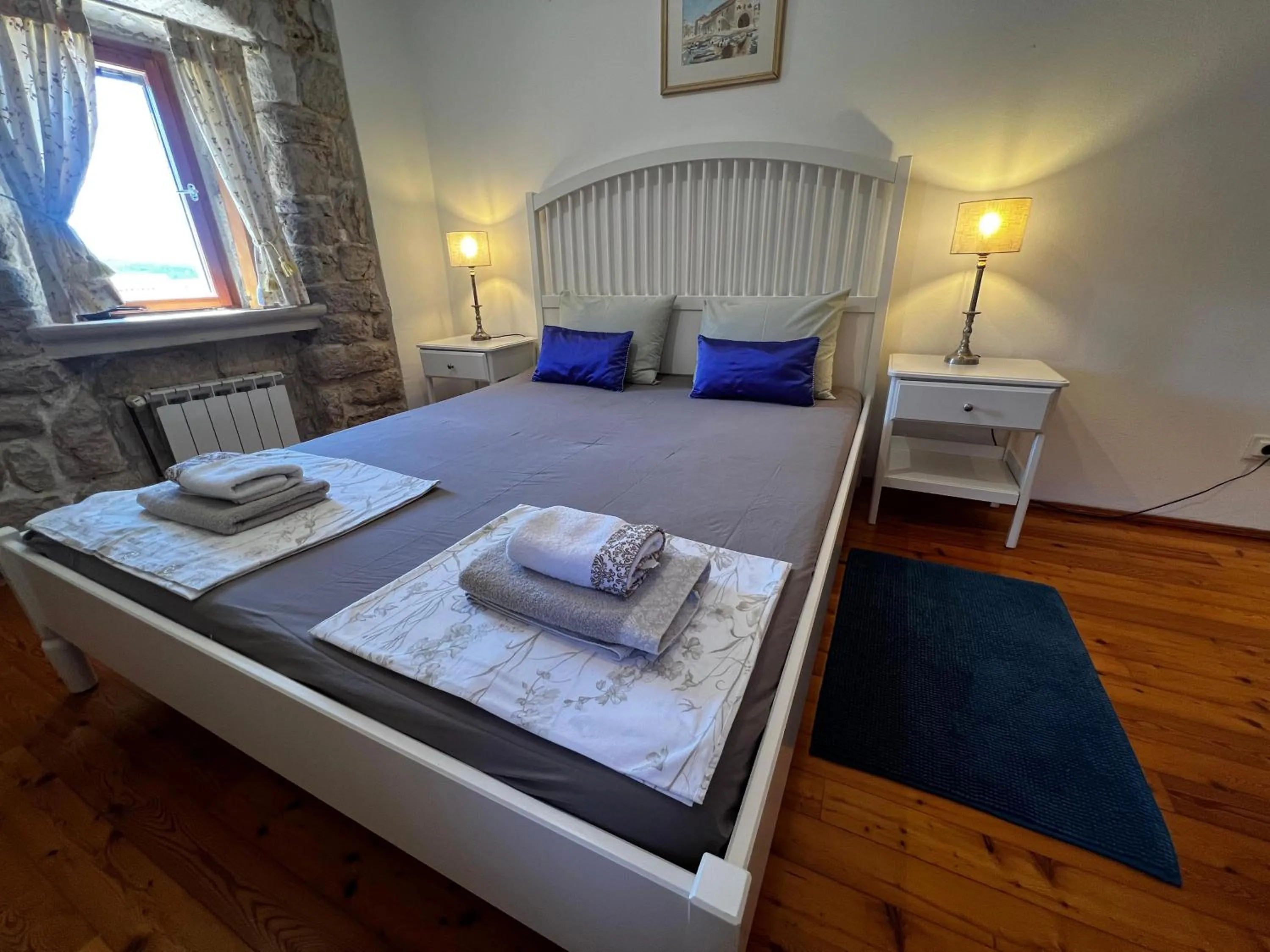 Bedroom, Bed in Villa Alma Komiza Island Vis
