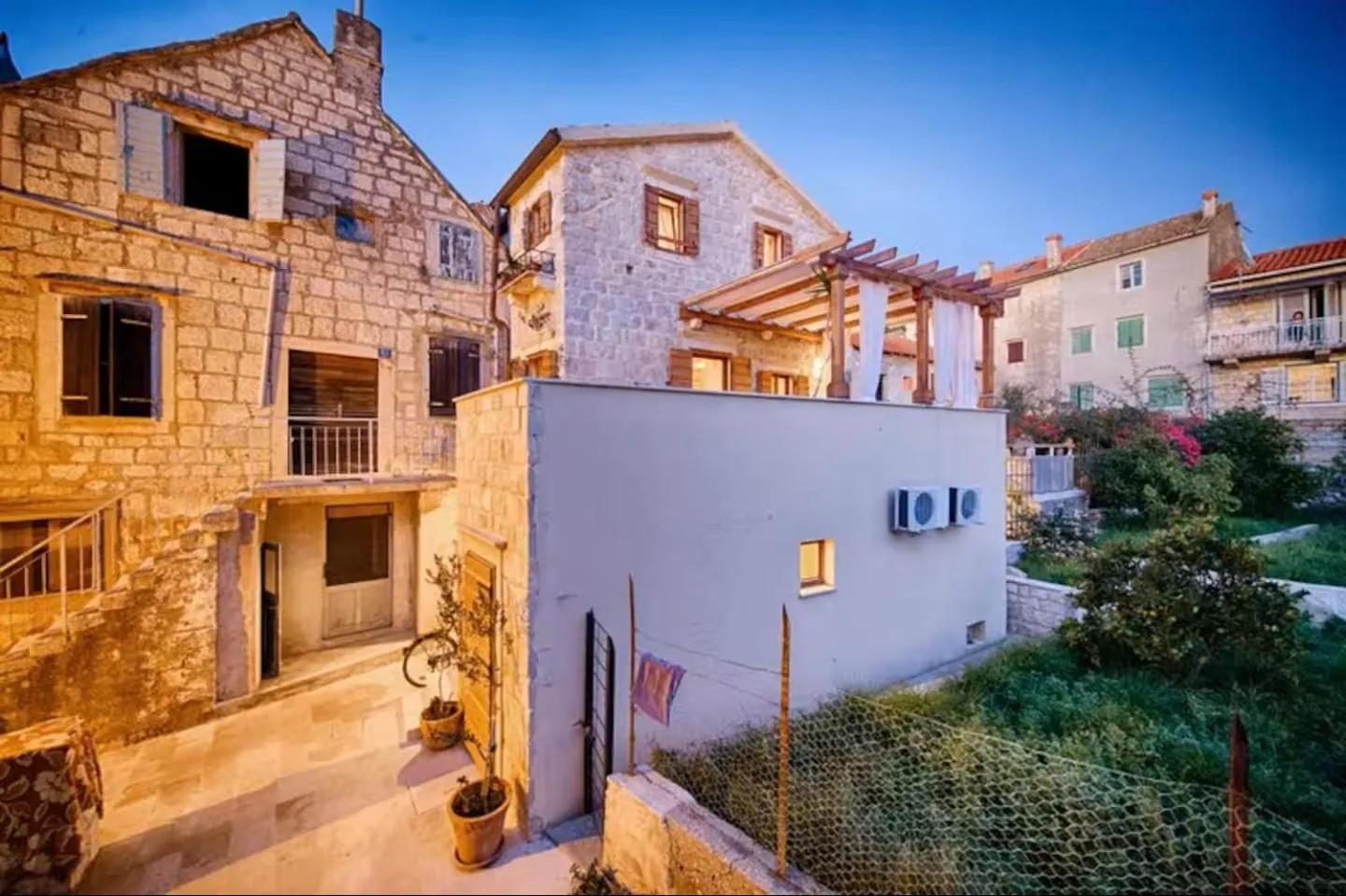 Property building in Villa Alma Komiza Island Vis