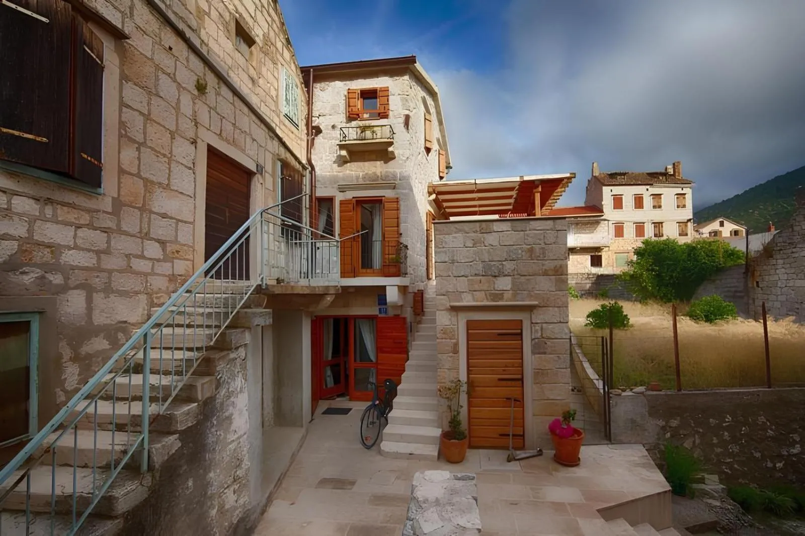 Property building in Villa Alma Komiza Island Vis