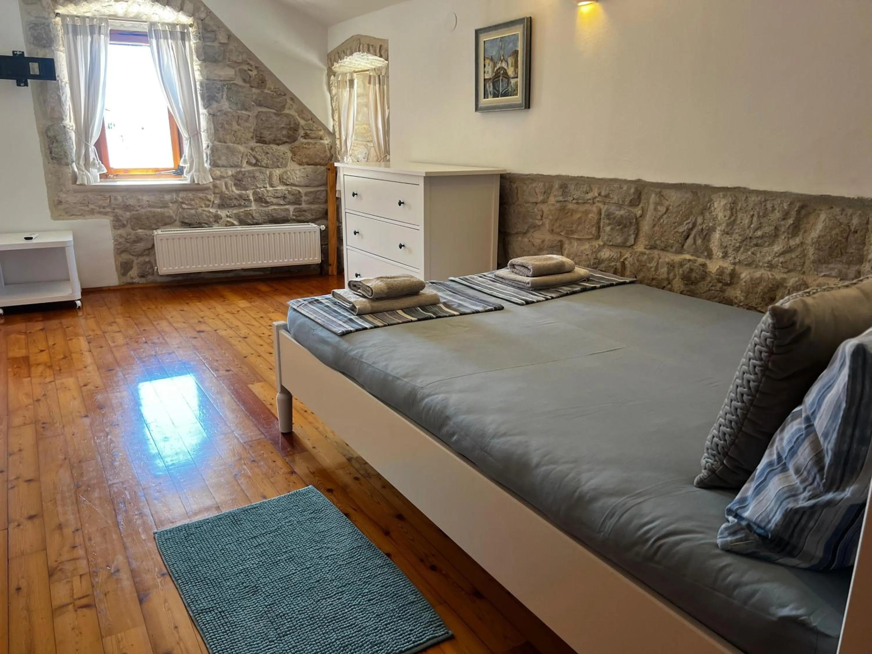 Bedroom, Bed in Villa Alma Komiza Island Vis
