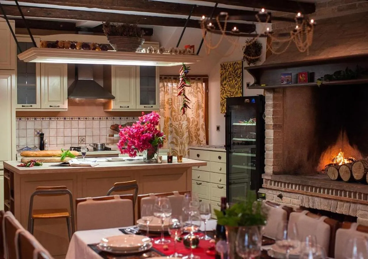Kitchen or kitchenette in Villa Alma Komiza Island Vis