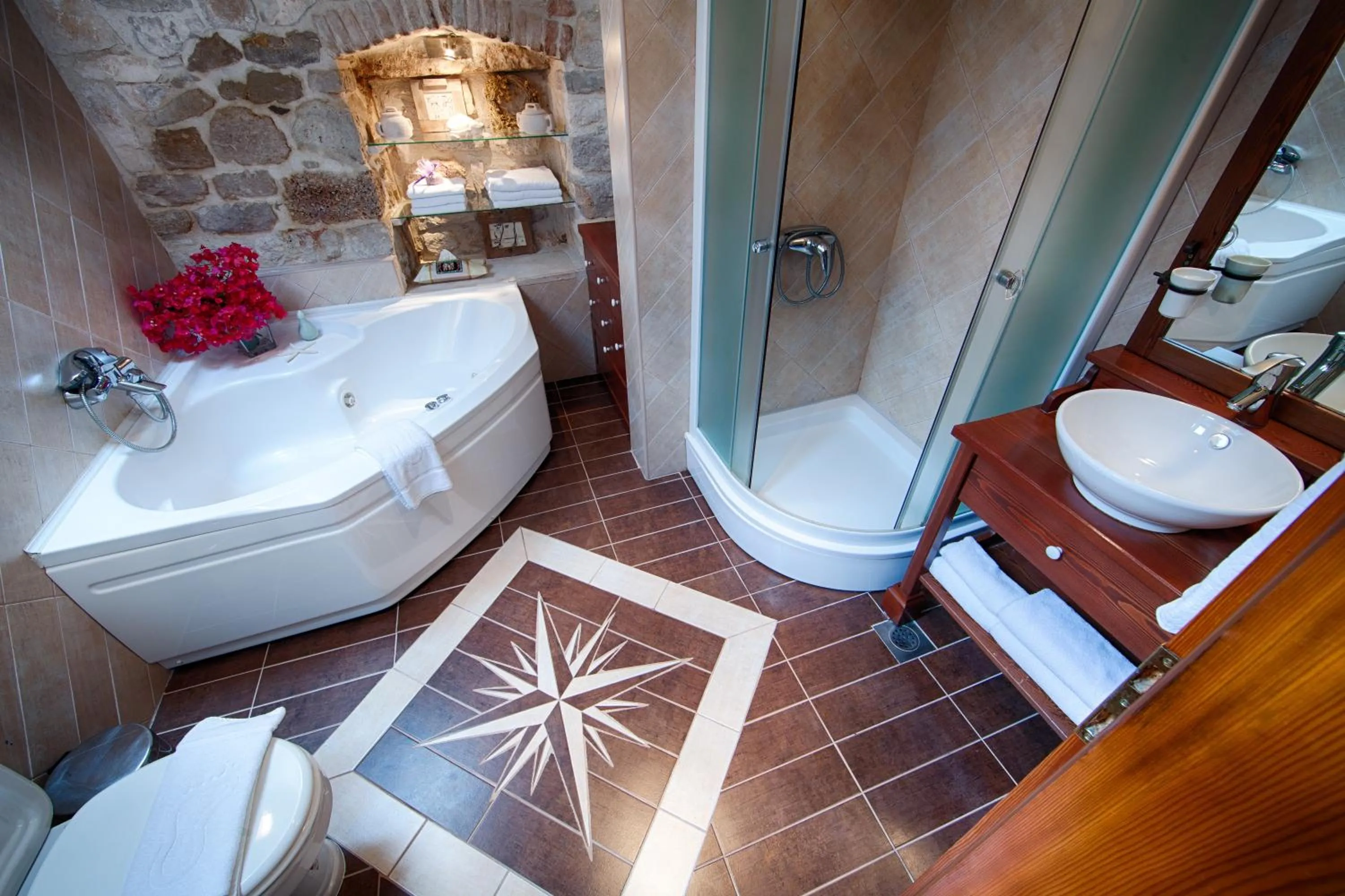 Shower in Villa Alma Komiza Island Vis