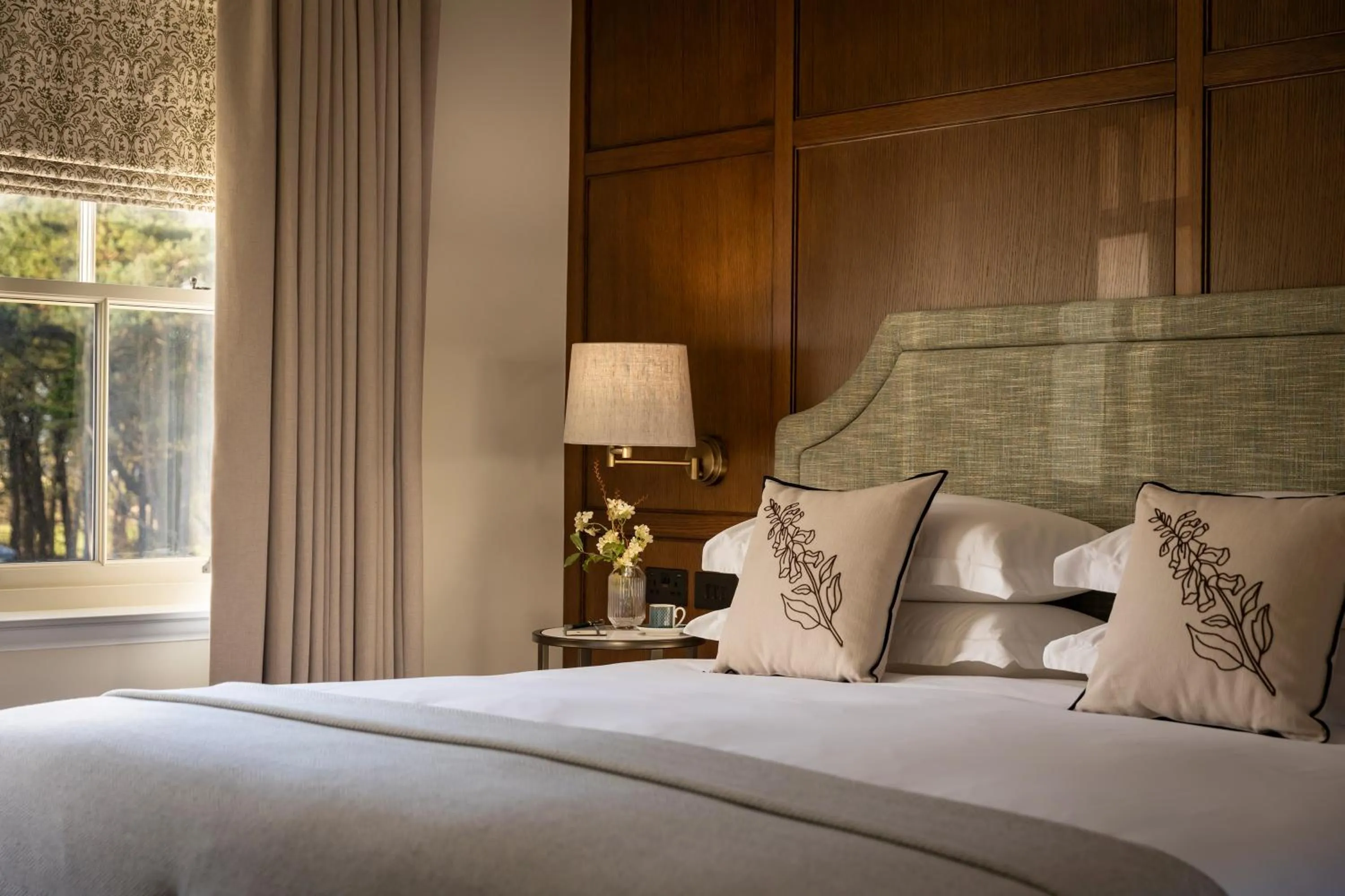 Bedroom, Bed in Dunluce Lodge - Small Luxury Hotels of the World