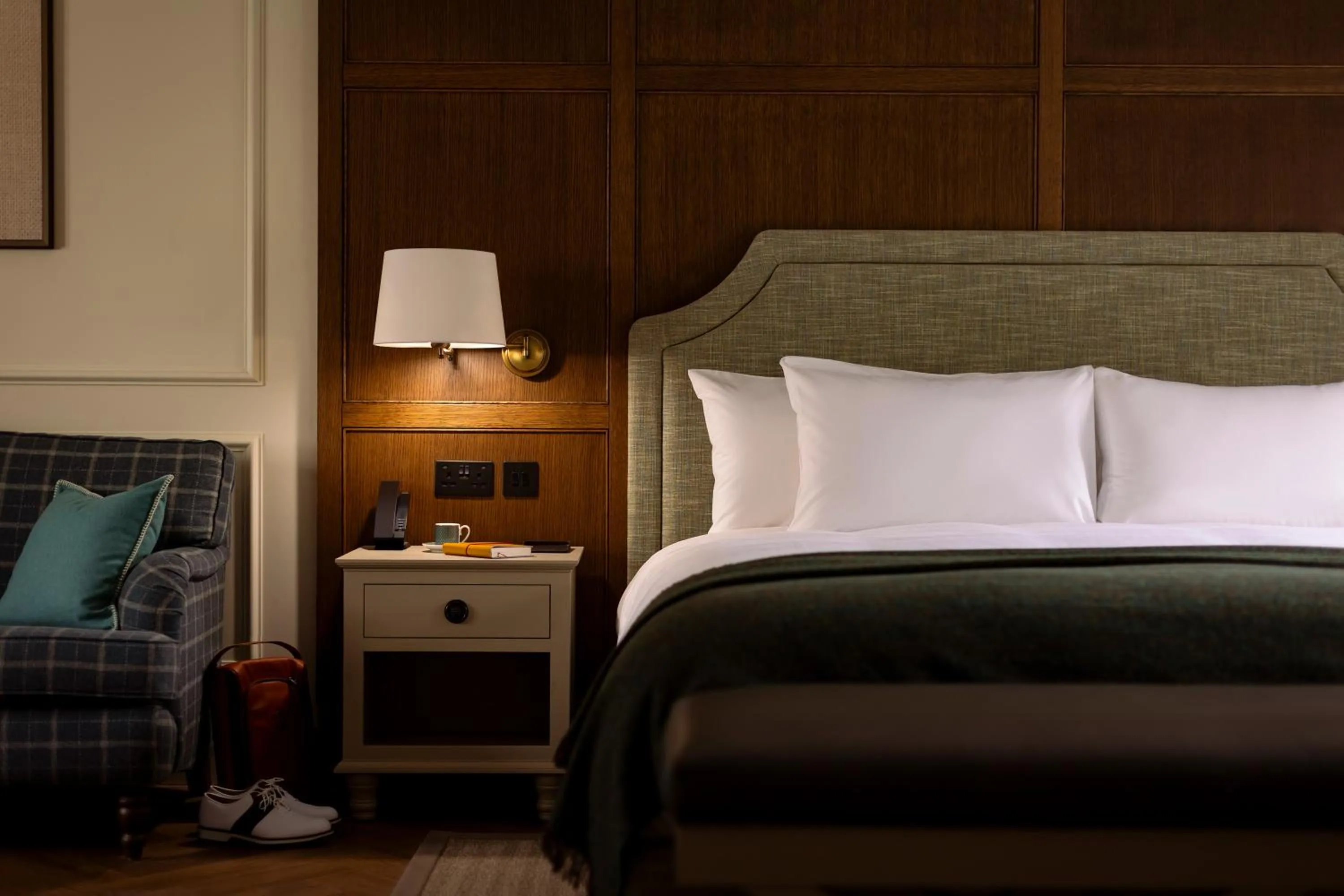 Bedroom, Bed in Dunluce Lodge - Small Luxury Hotels of the World