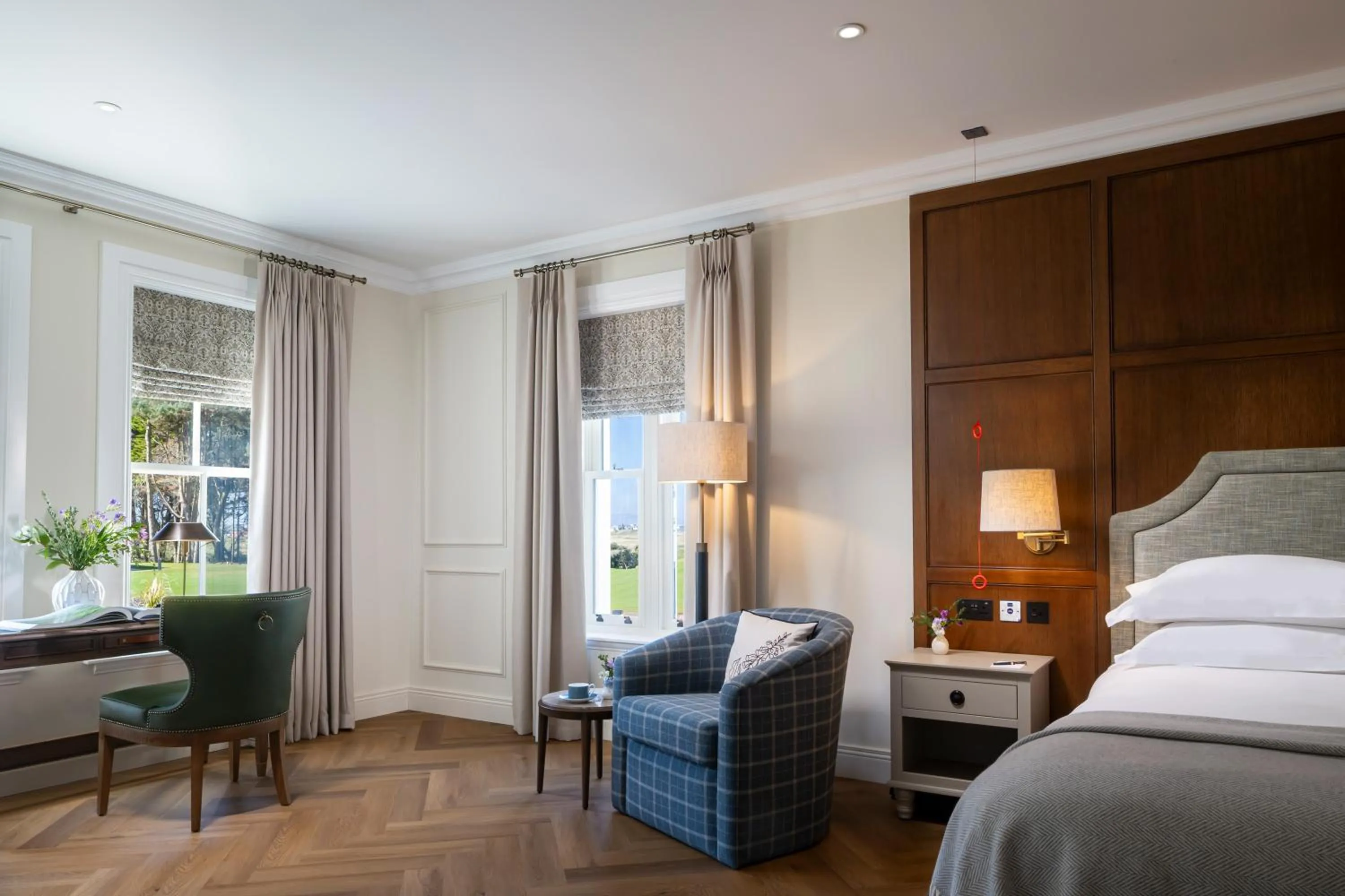 Bedroom, Bed in Dunluce Lodge - Small Luxury Hotels of the World