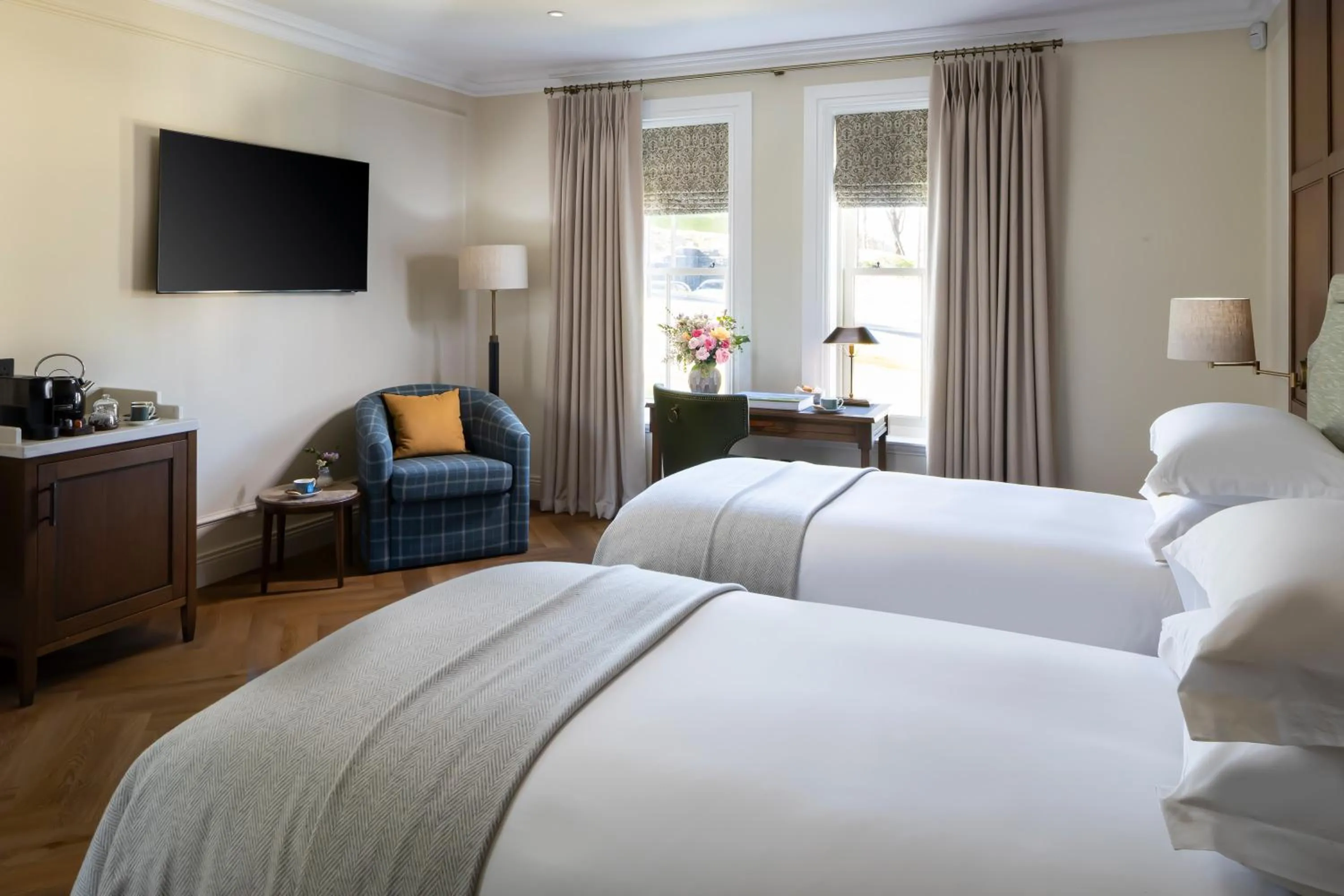 Bedroom, Bed in Dunluce Lodge - Small Luxury Hotels of the World
