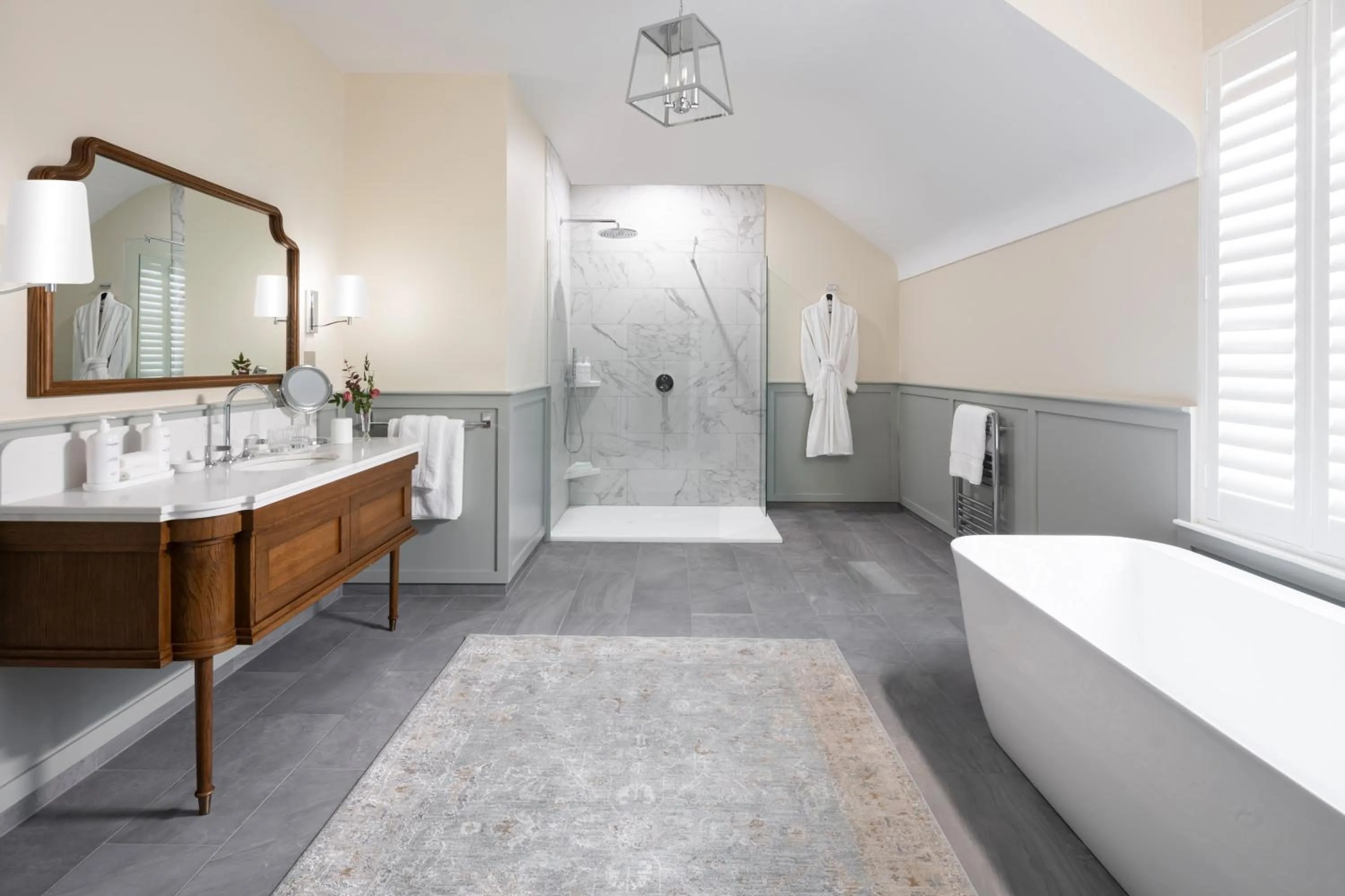 Bathroom in Dunluce Lodge - Small Luxury Hotels of the World