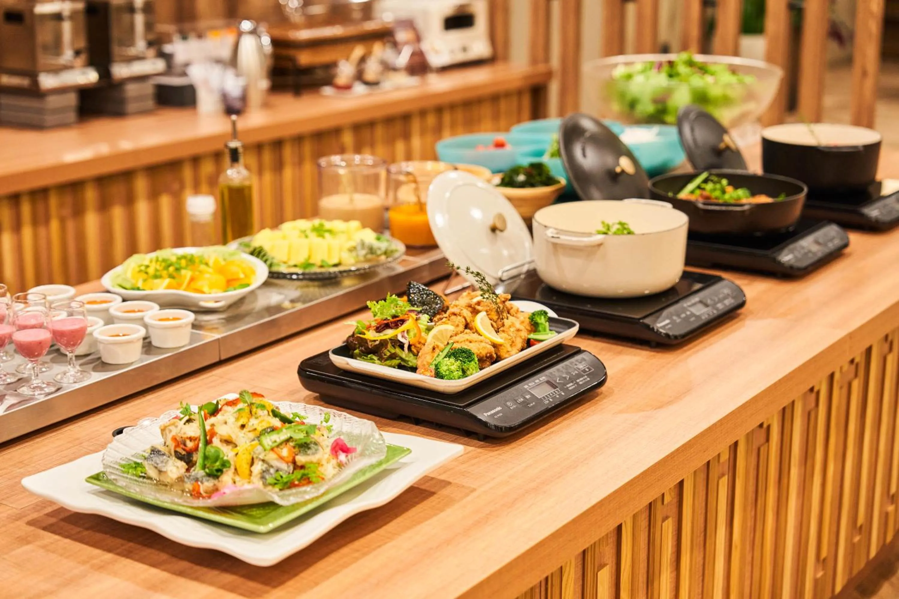Food in Hotel Global View Premium Koriyama