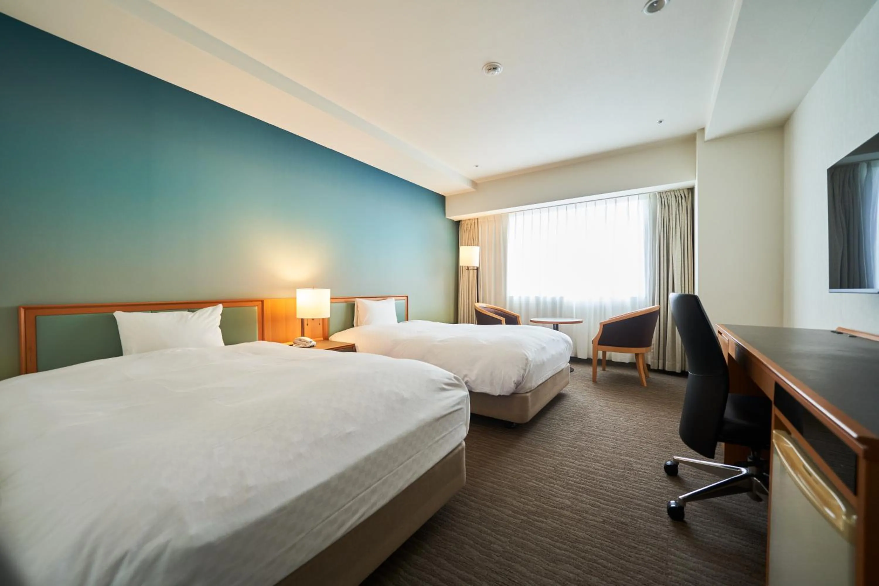 Photo of the whole room, Bed in Hotel Global View Premium Koriyama