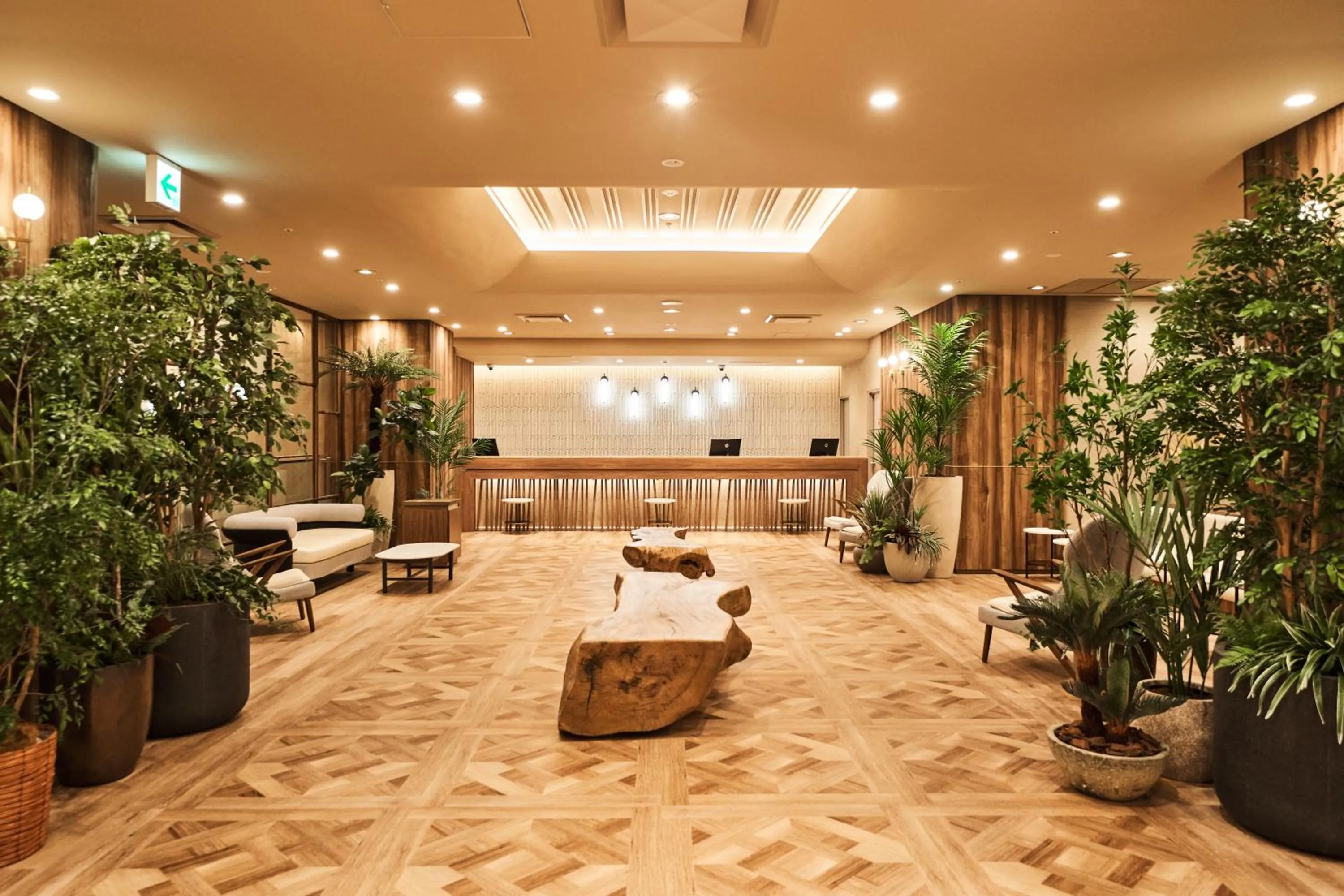 Lobby or reception in Hotel Global View Premium Koriyama