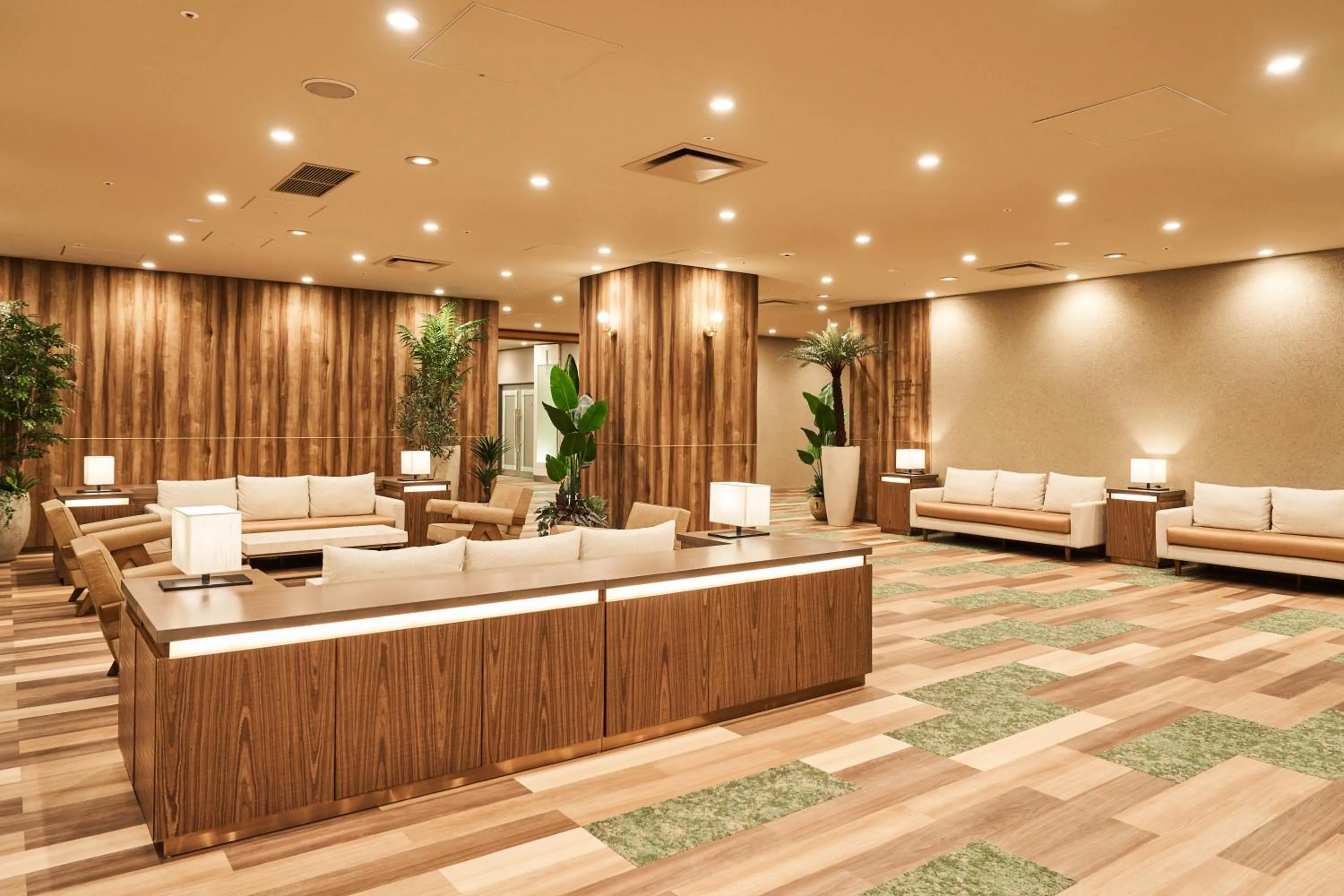 Lobby or reception in Hotel Global View Premium Koriyama