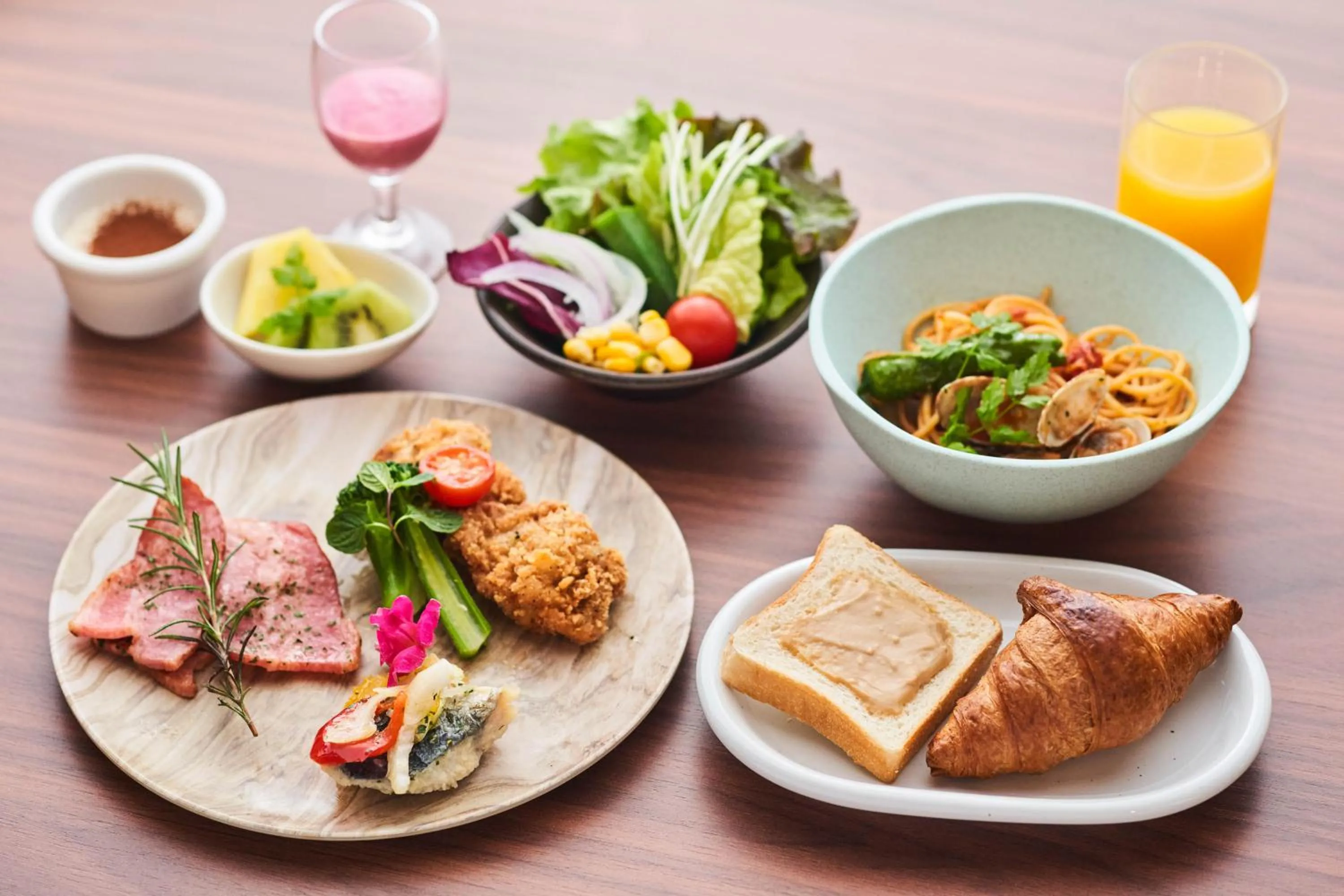 Food in Hotel Global View Premium Koriyama