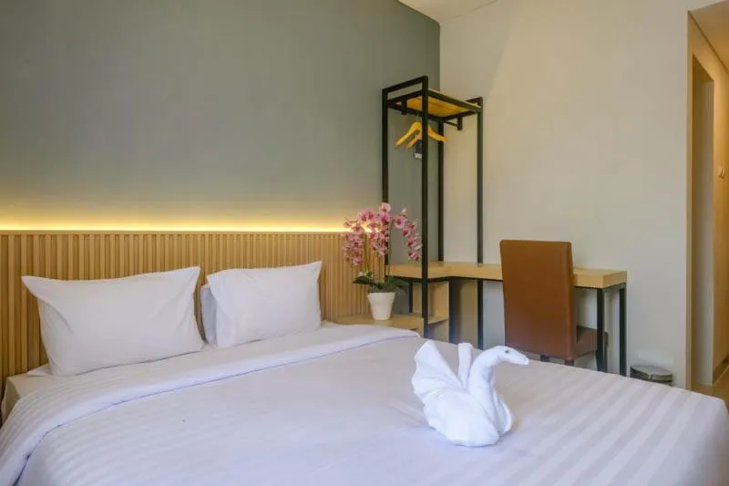 Bed in Upcity Hotel Simpang Lima By Sajiwa