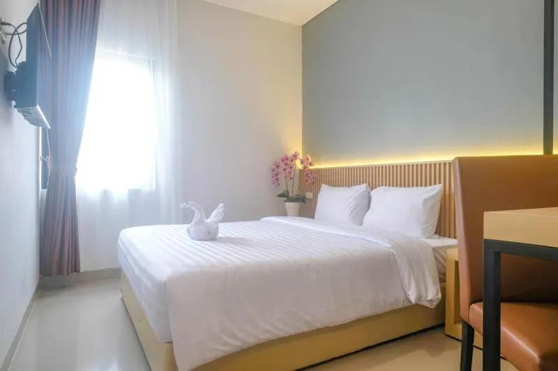 Bed in Upcity Hotel Simpang Lima By Sajiwa