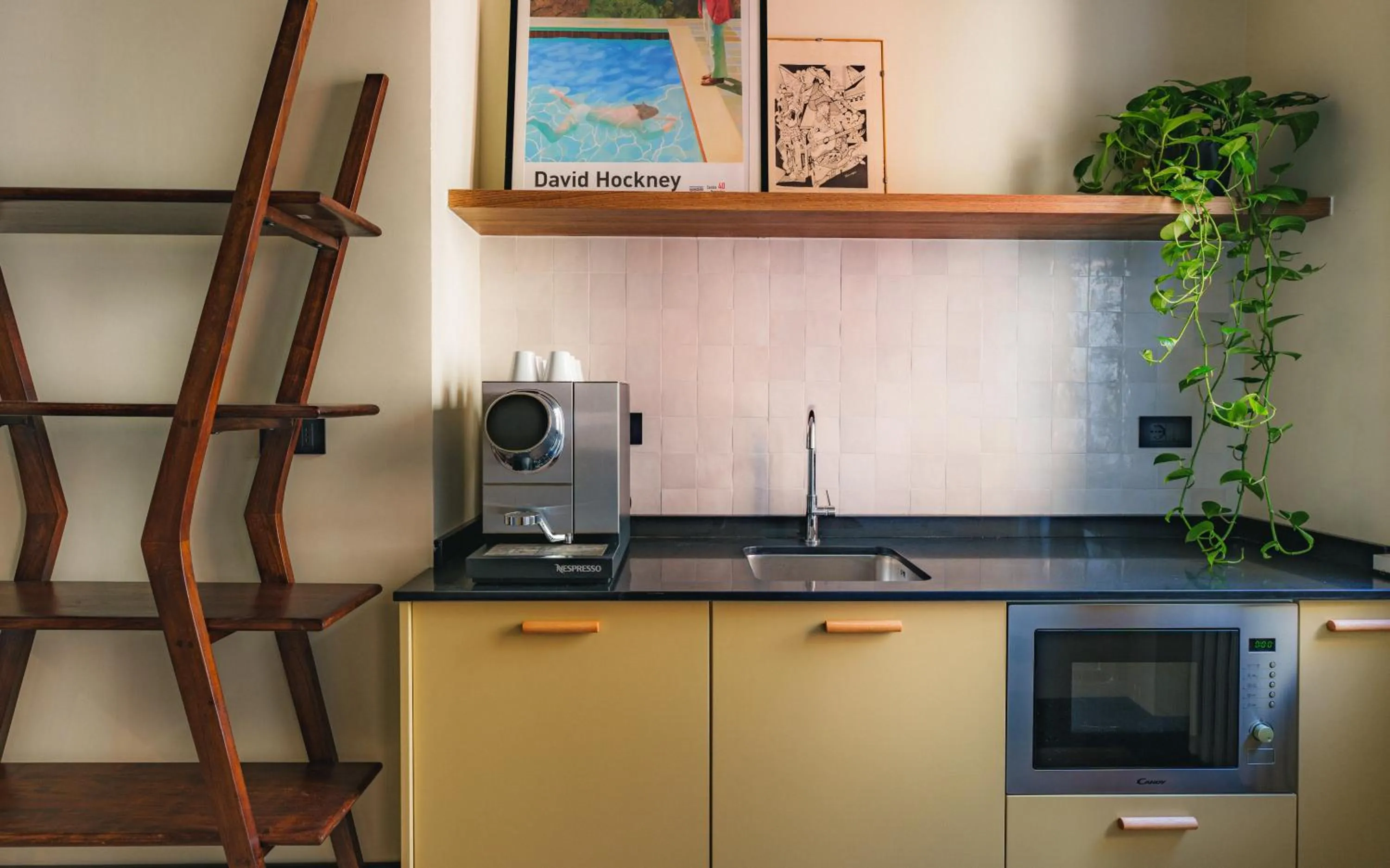 Kitchen or kitchenette in c-hotels Alamanni21