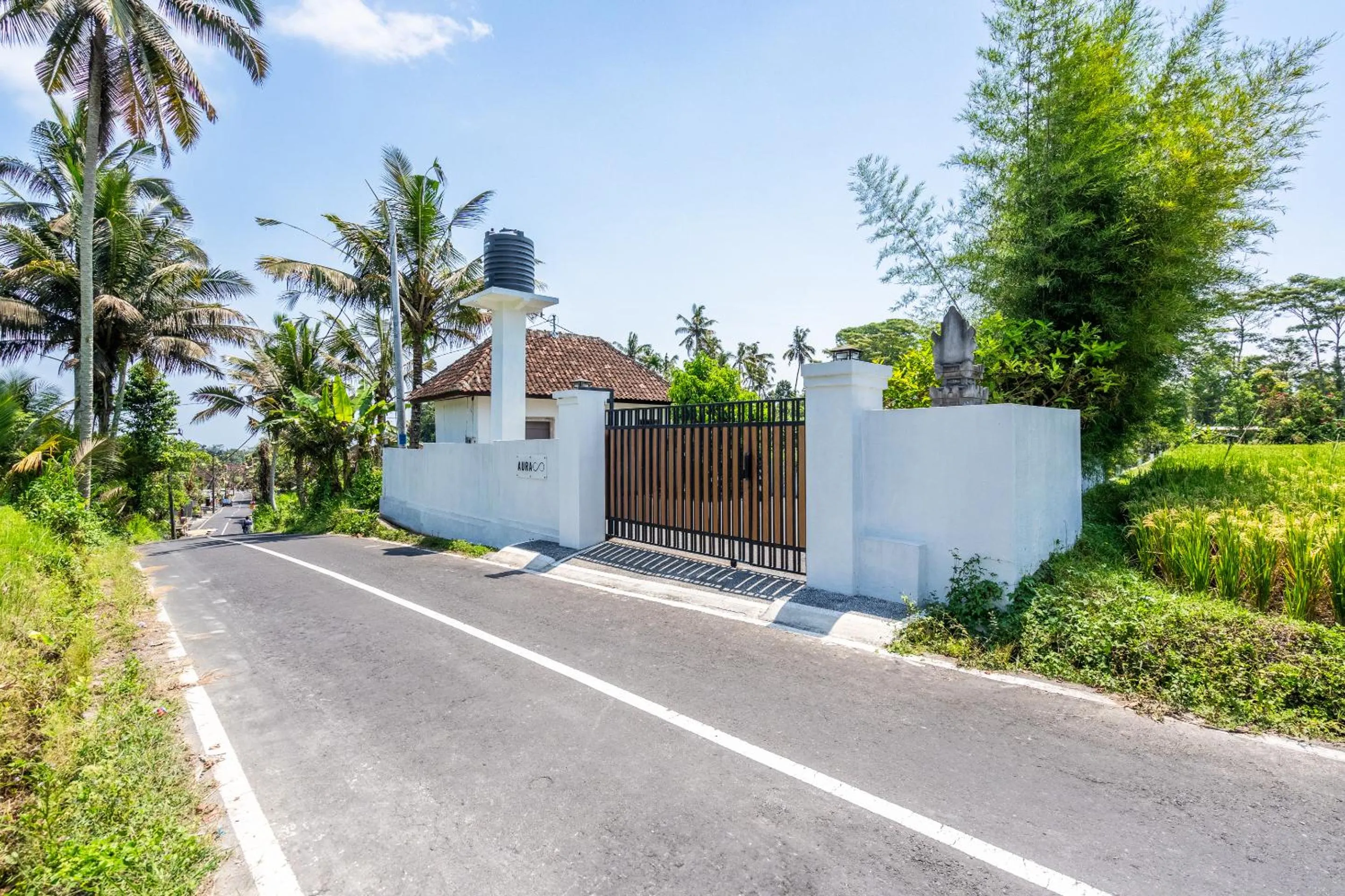 Property building in Aura Apartments Ubud