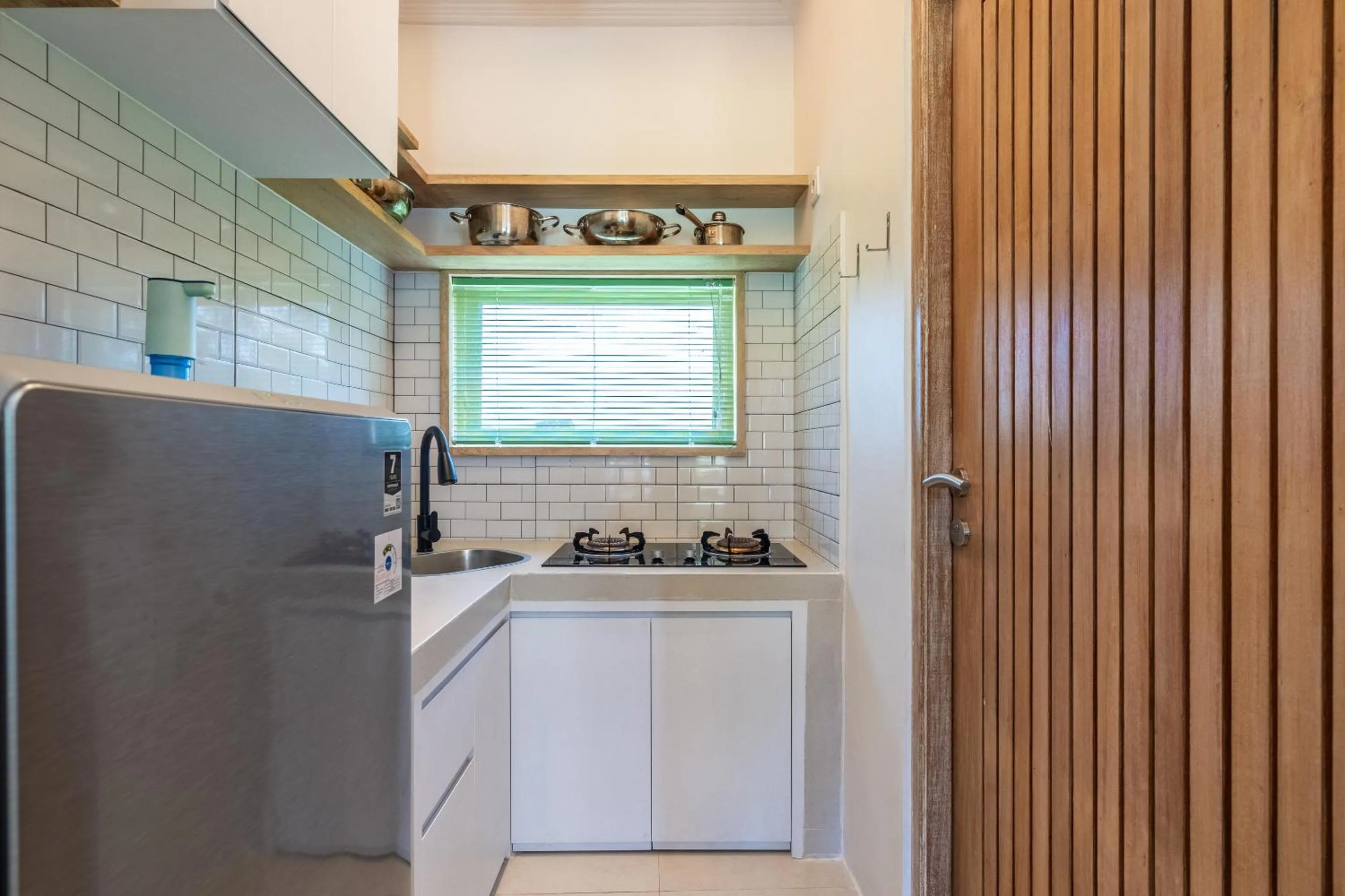 stove in Aura Apartments Ubud