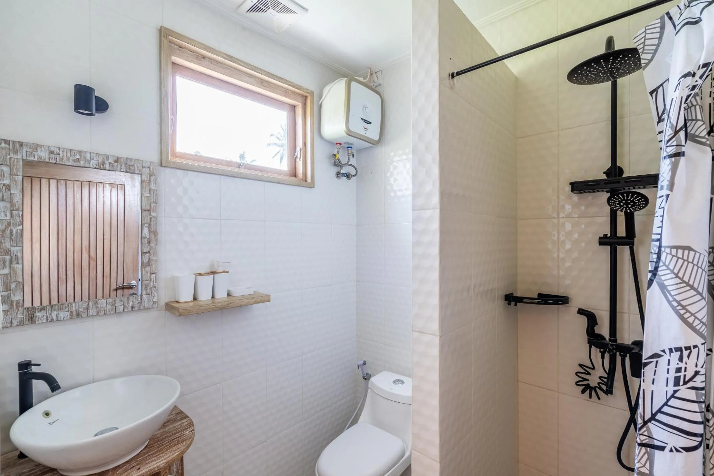 Shower in Aura Apartments Ubud